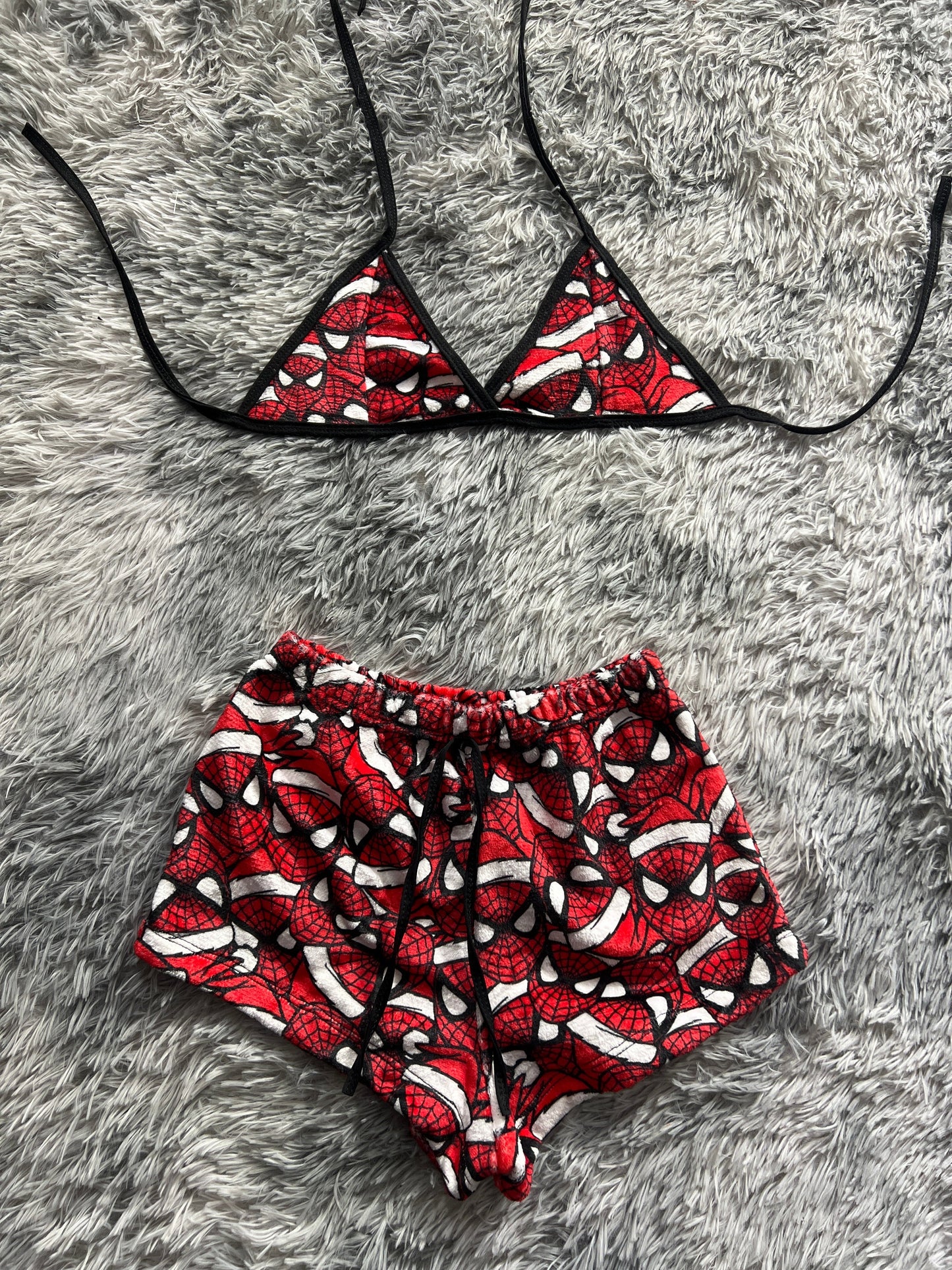 Spider-Man Christmas Matching Top & Short - Fundies