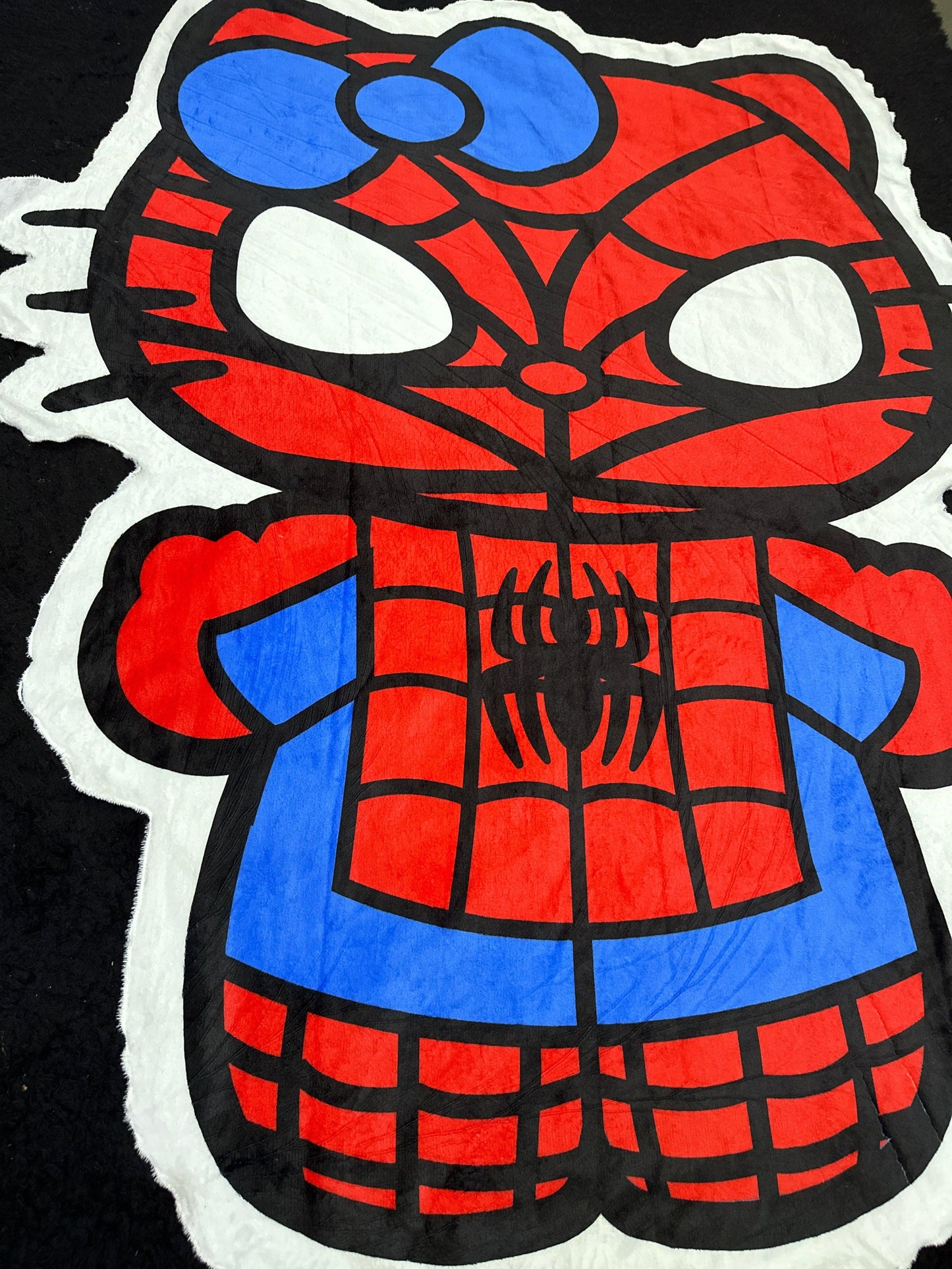 Huge kitty spiderman Plush throw - Fundies