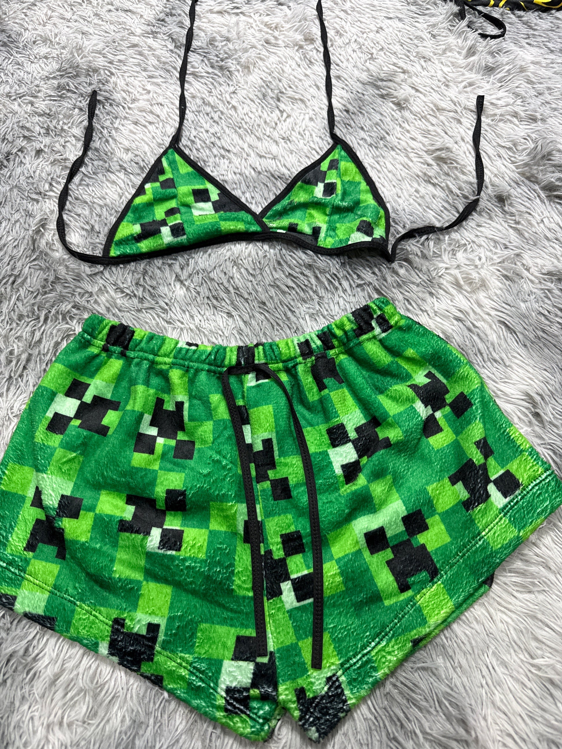 Minecraft Matching Top & Short - Fundies
