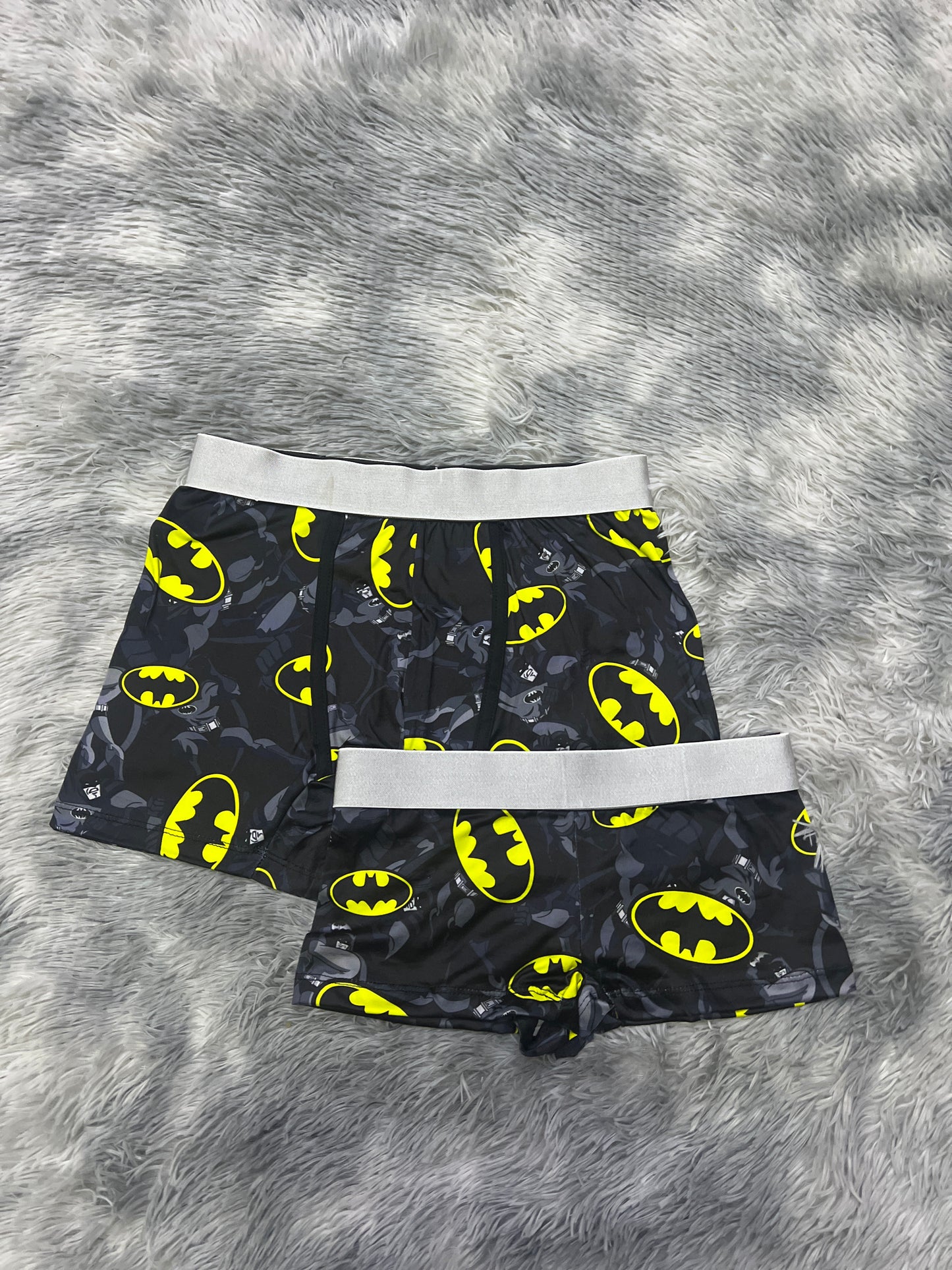 Batman black background matching couples boxer underwear