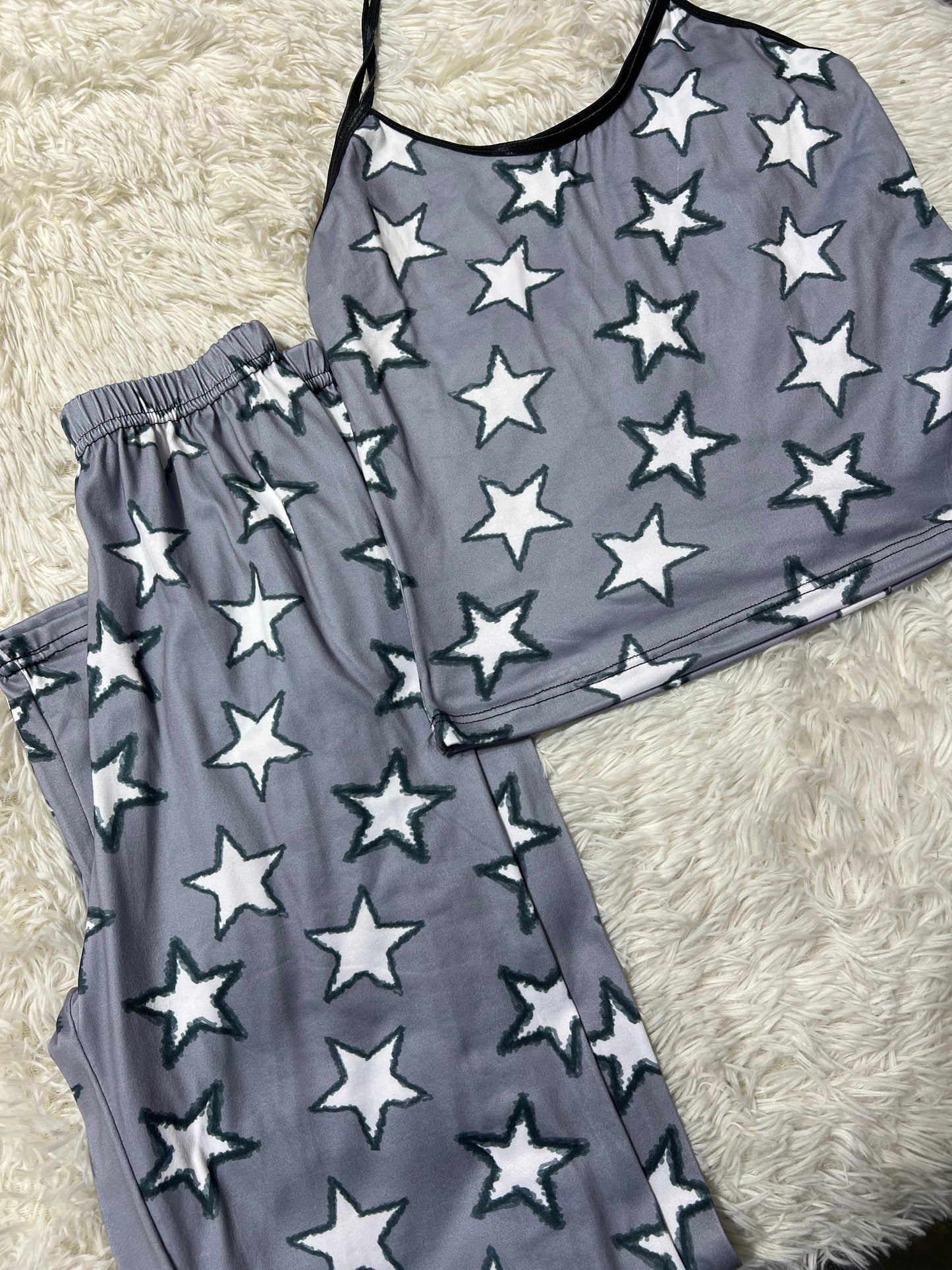 Estrellas Gray Women's Pajama Set - Fundies
