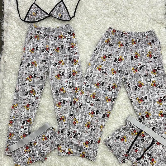 Mickey mouse comics 5 pcs pajama duo - Fundies