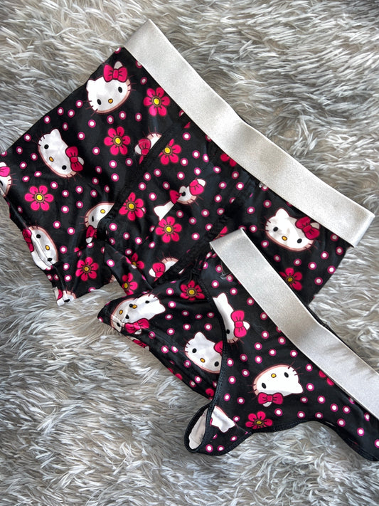 Hello Kitty matching underwear Set for Couples🖤💕
