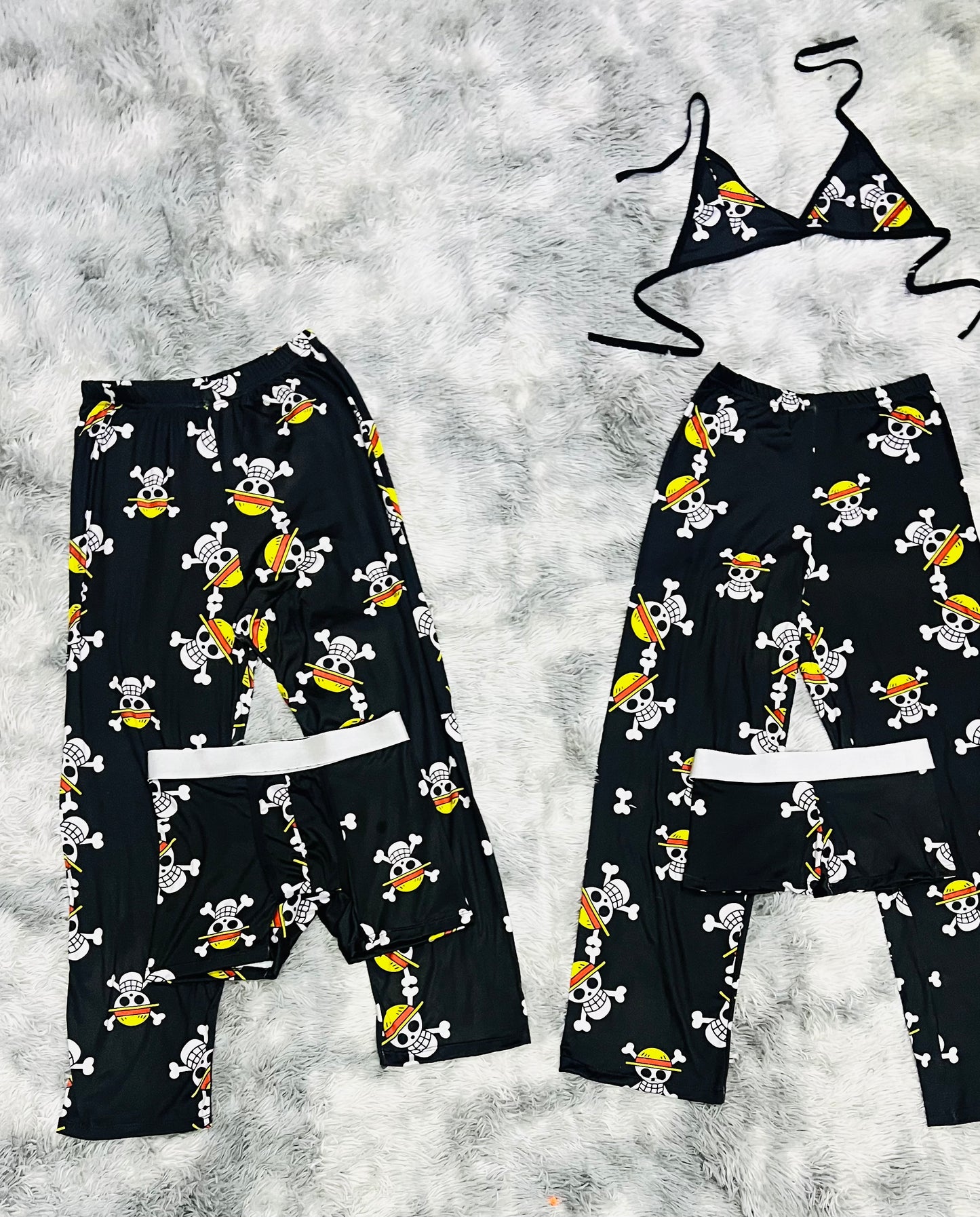 One Piece 5 pcs pajama duo