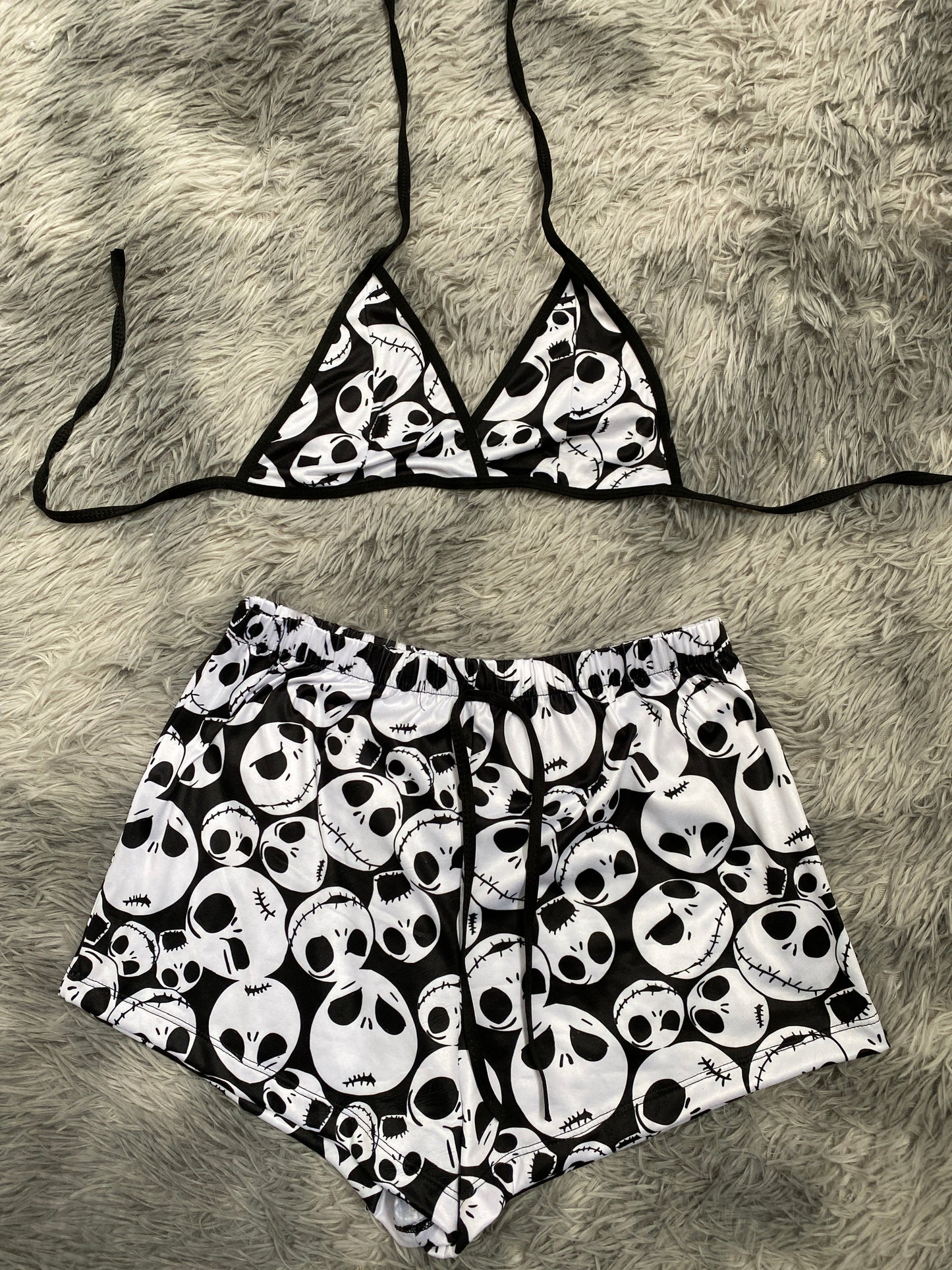 Jack Faces Top & Shorts Set