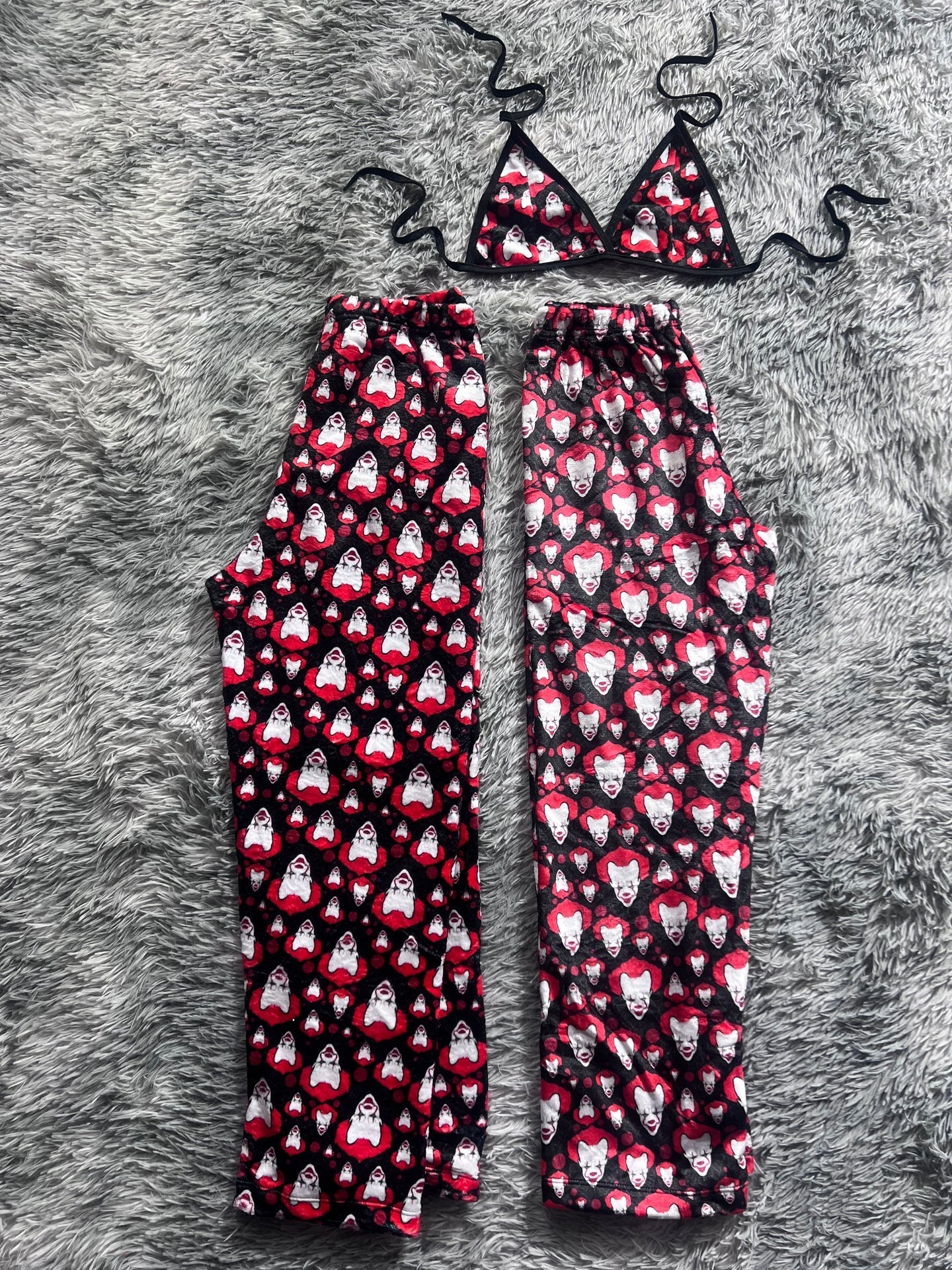 It Face Hallowen Matching Plushie PJs - Fundies