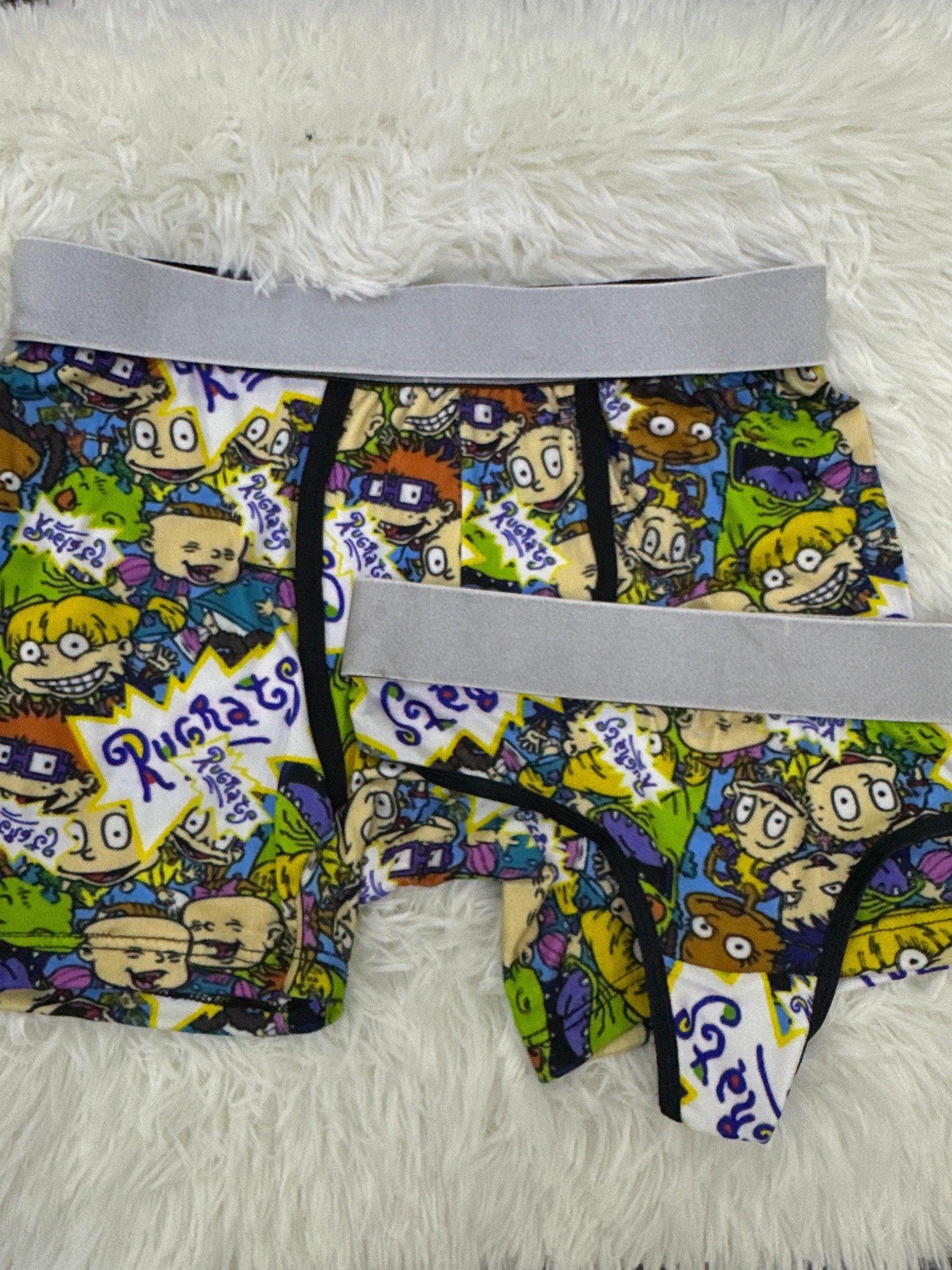 Rugrats matching couples boxer underwear - Fundies