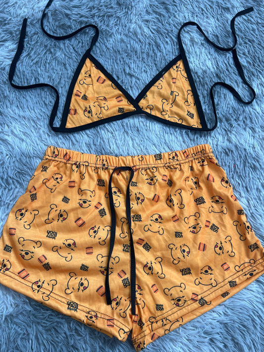 Winnie The Pooh Matching Top & Short
