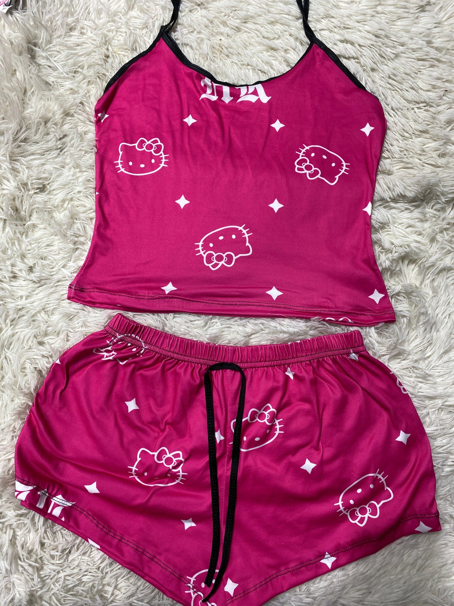 Hello Kitty Brillos Women's Pajama Set - Fundies