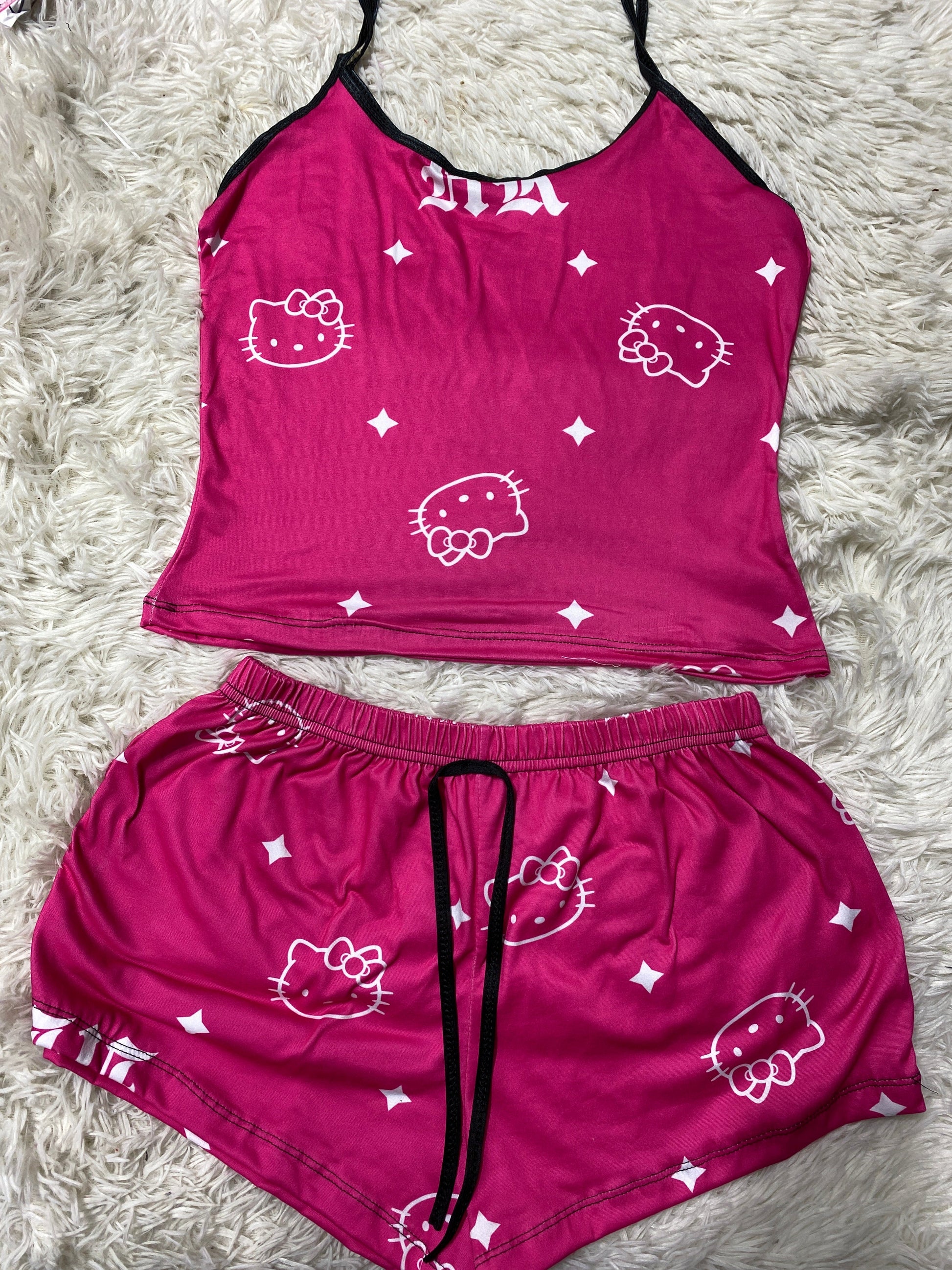 Hello Kitty Brillos Women's Pajama Set - Fundies