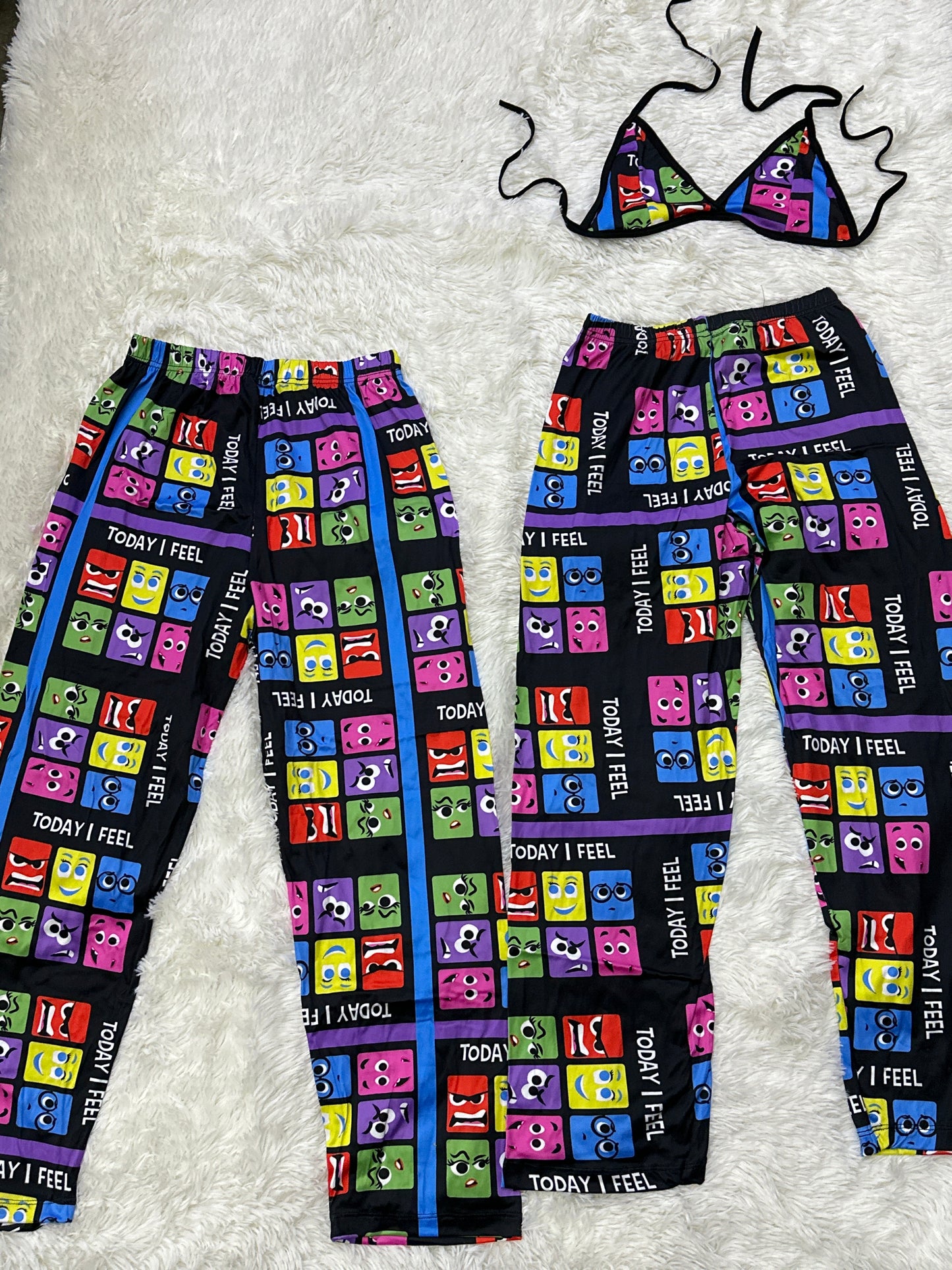 Inside out 5 pcs pajama duo