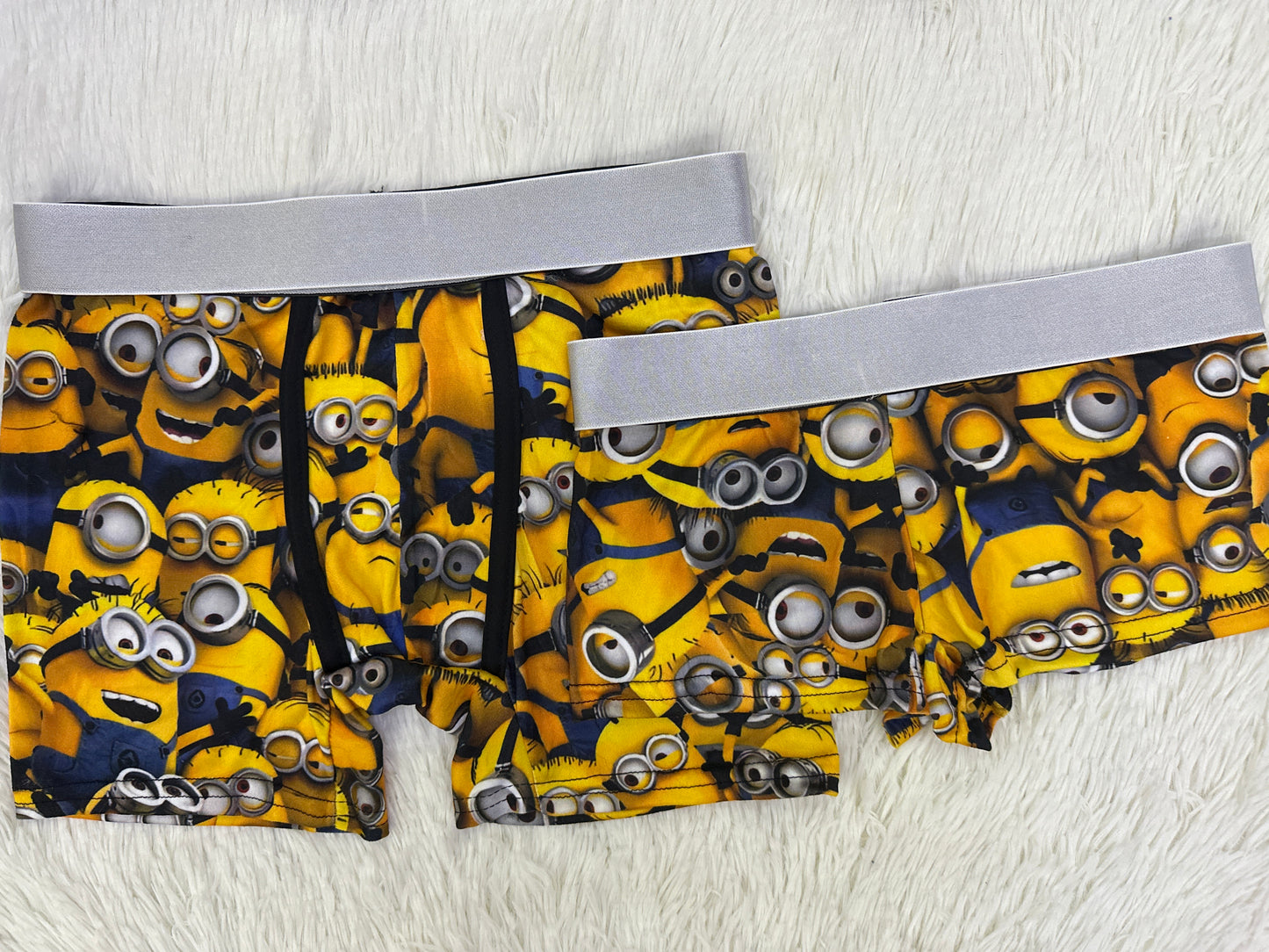 Minions couples matching underwear boxer and boxer