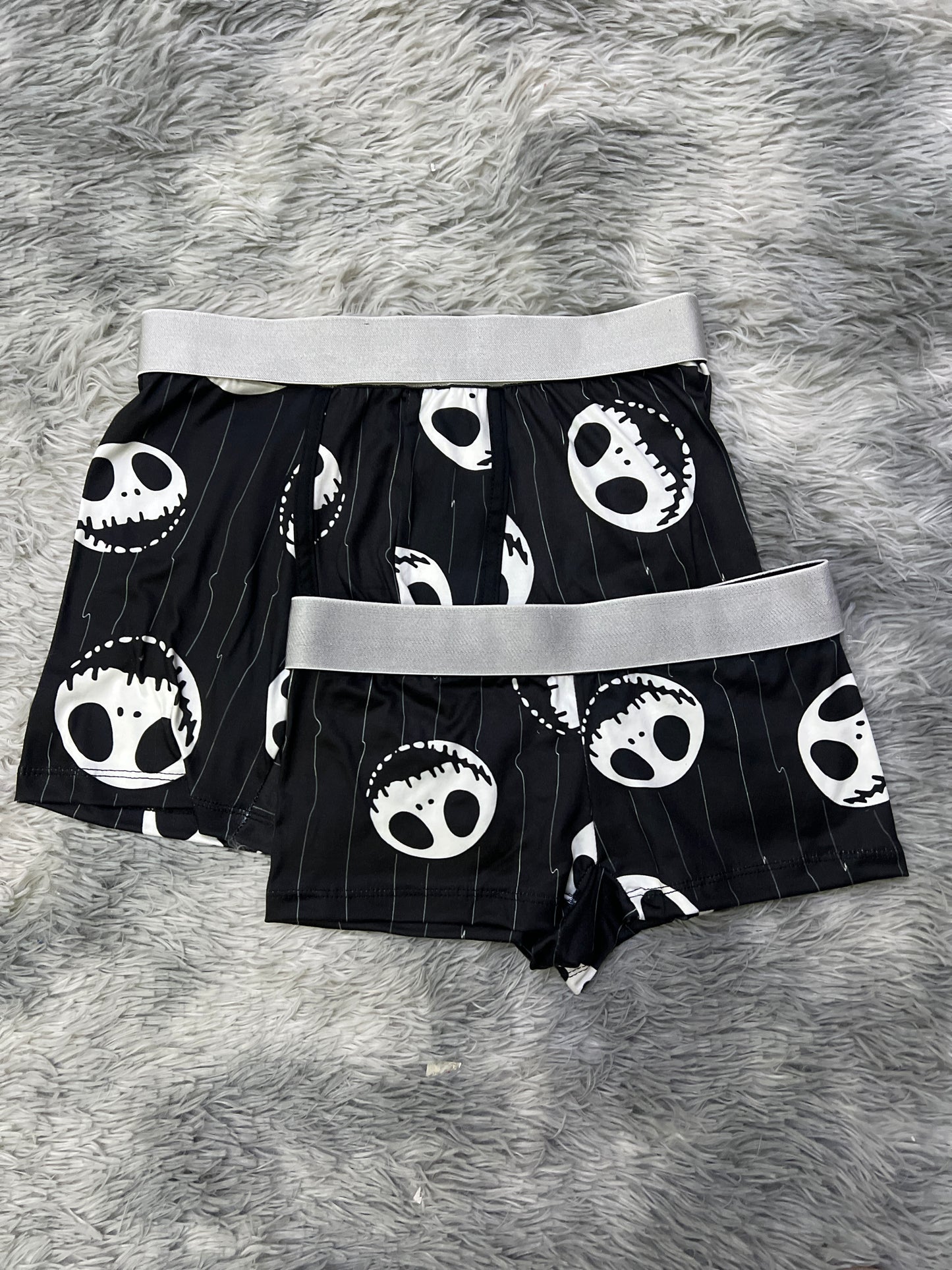 Jack black matching couples boxer underwear Halloween