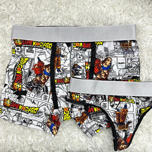 Dragon ball comics matching couples underwear - Fundies