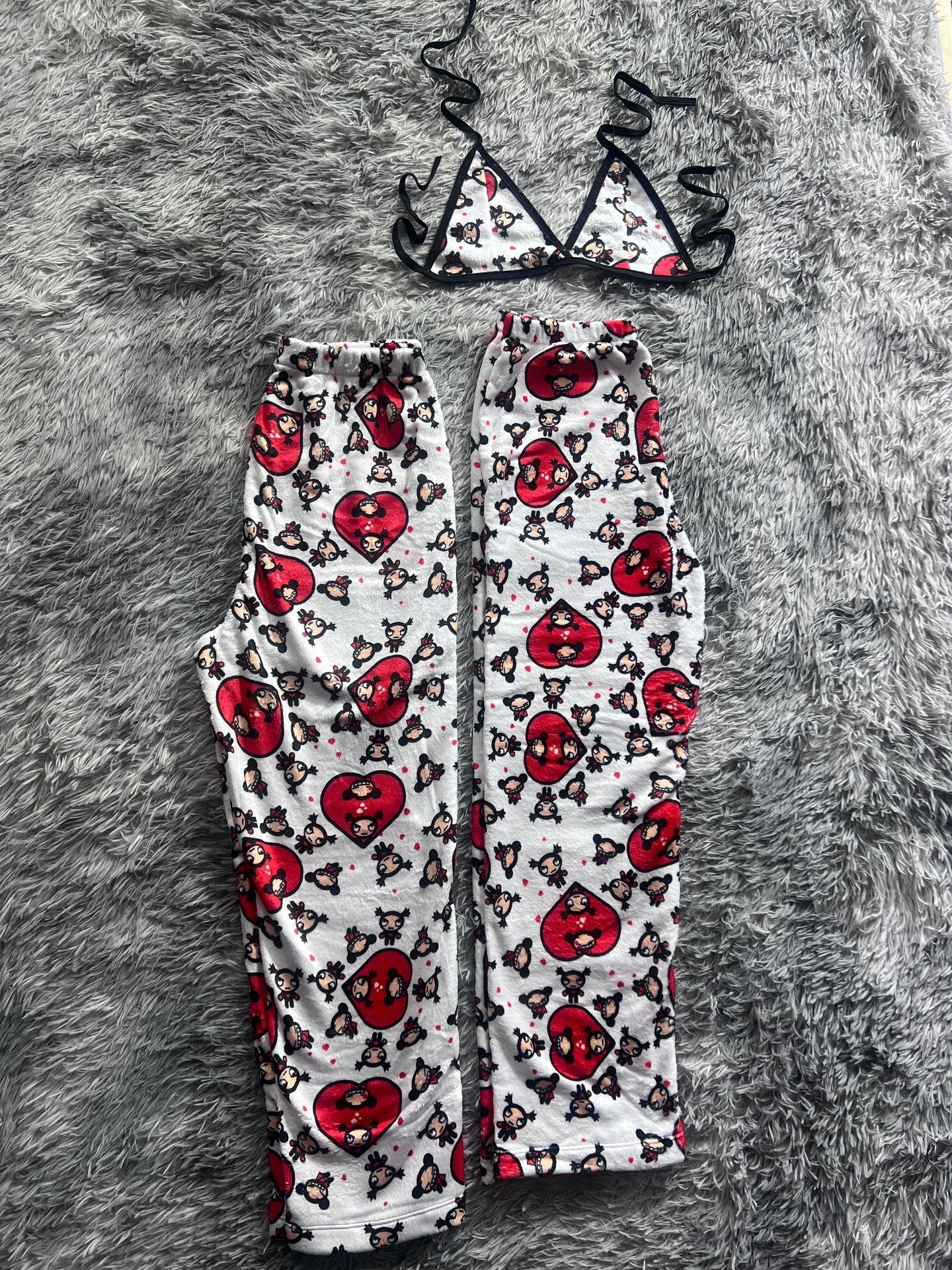Pucca And Garu Matching Plushie PJs - Fundies