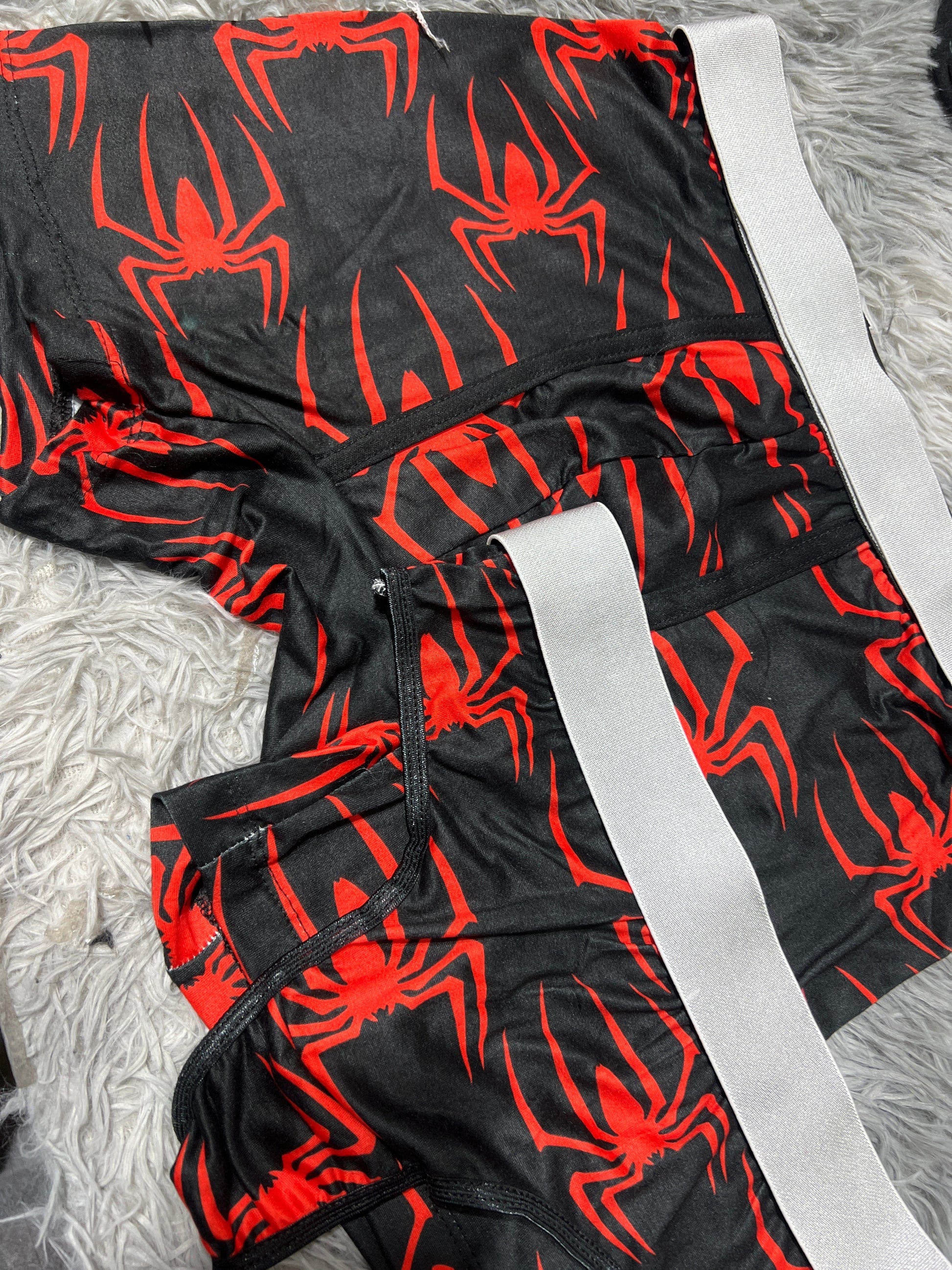 Spider Red Duo One Size With Thong - Fundies