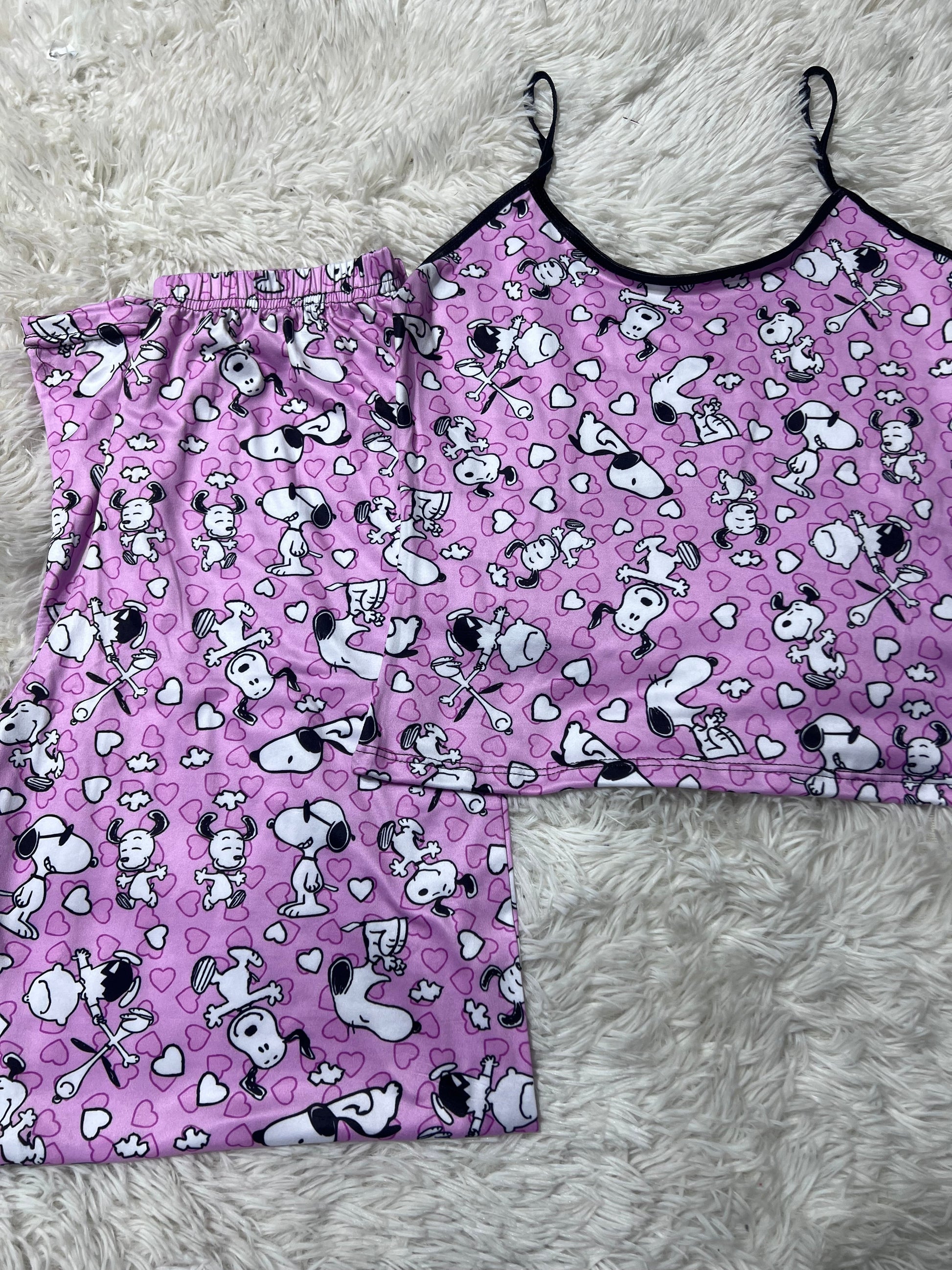 Snoopy Lila Women's Pajama Set - Fundies