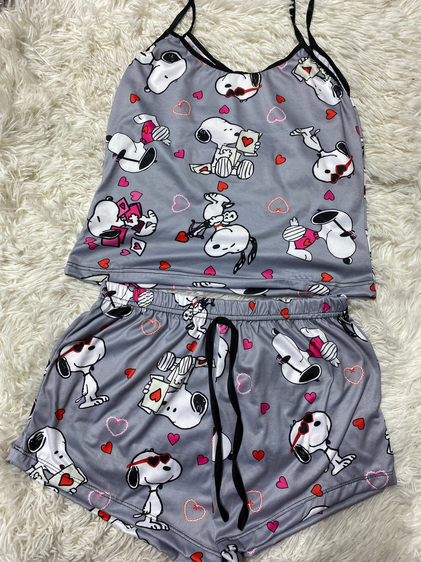 Snoopy Cupid Women's Pajama Set - Fundies