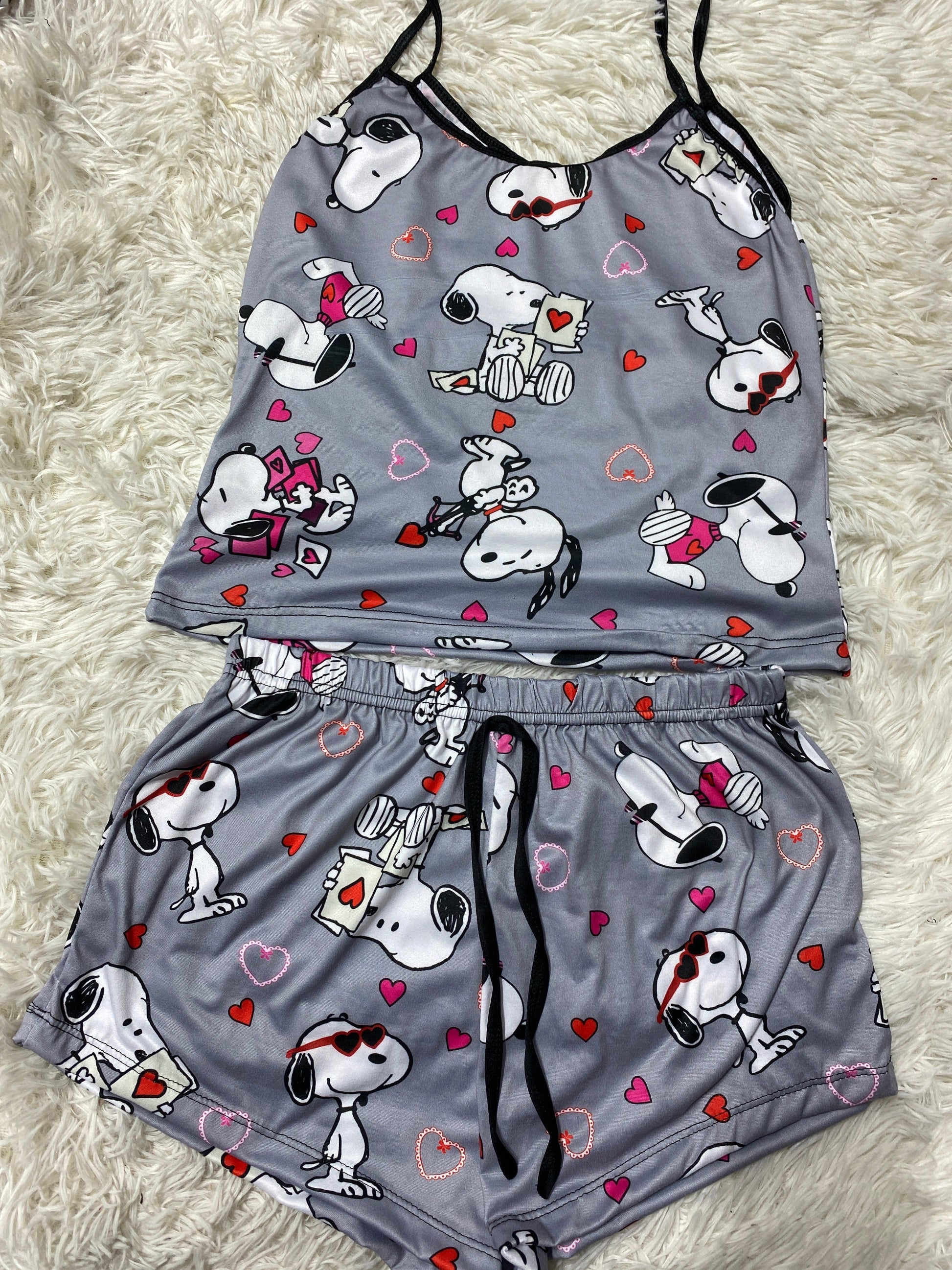 Snoopy Cupid Women's Pajama Set - Fundies