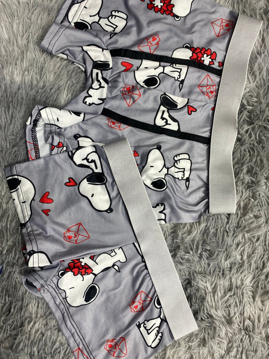 Snoopy Cards Matching Boxers - Fundies