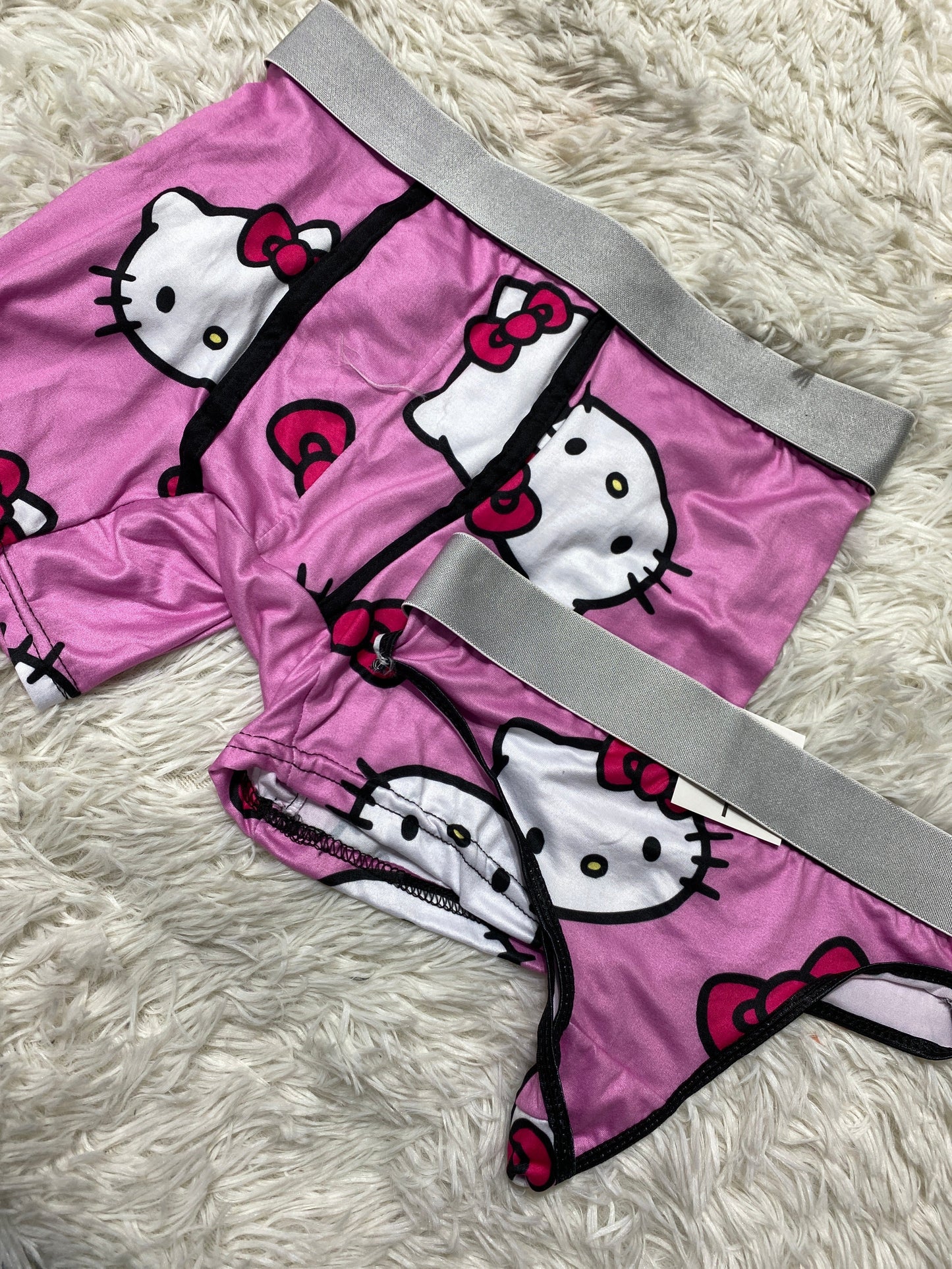Hello Kitty Faces Duo With Thong - Fundies
