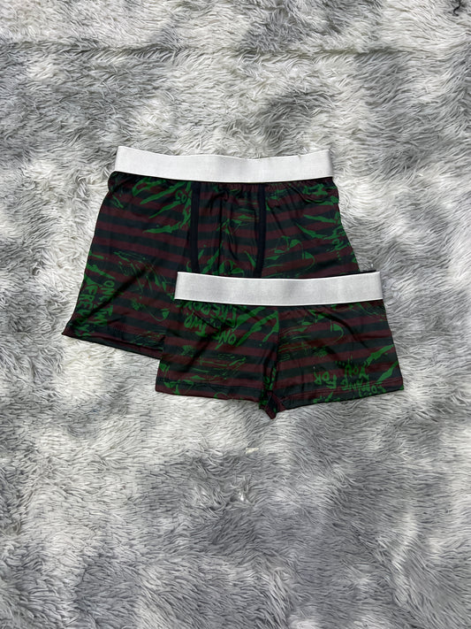 Freddys matching couples boxer underwear Halloween