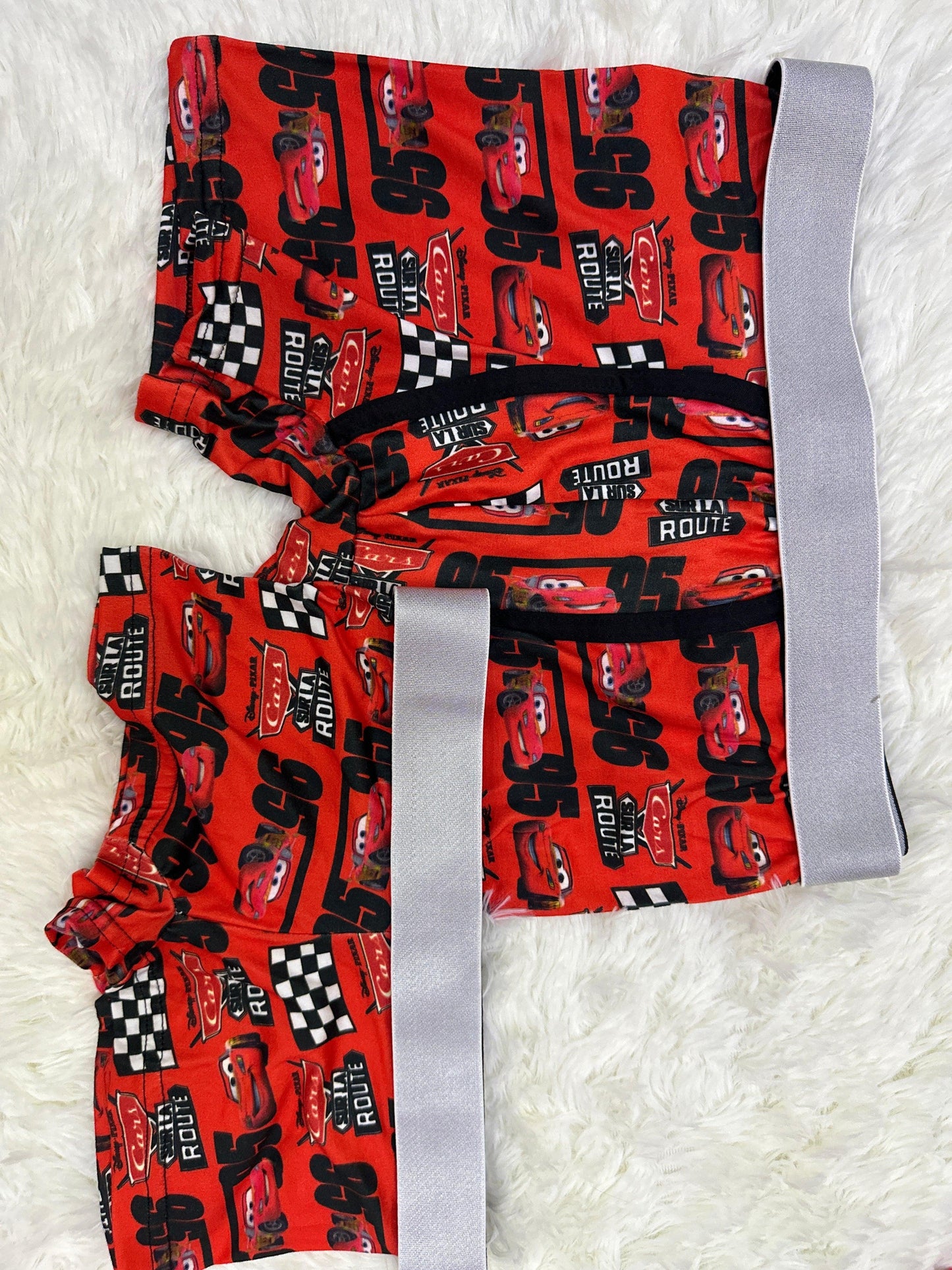 Cars race mcqueen face 5 pcs pajama duo - Fundies