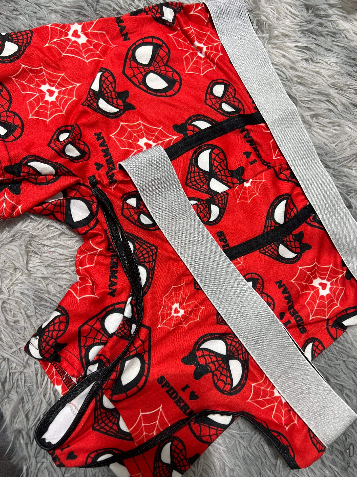 Spider-Man Hearts Duo One Size With Thong - Fundies