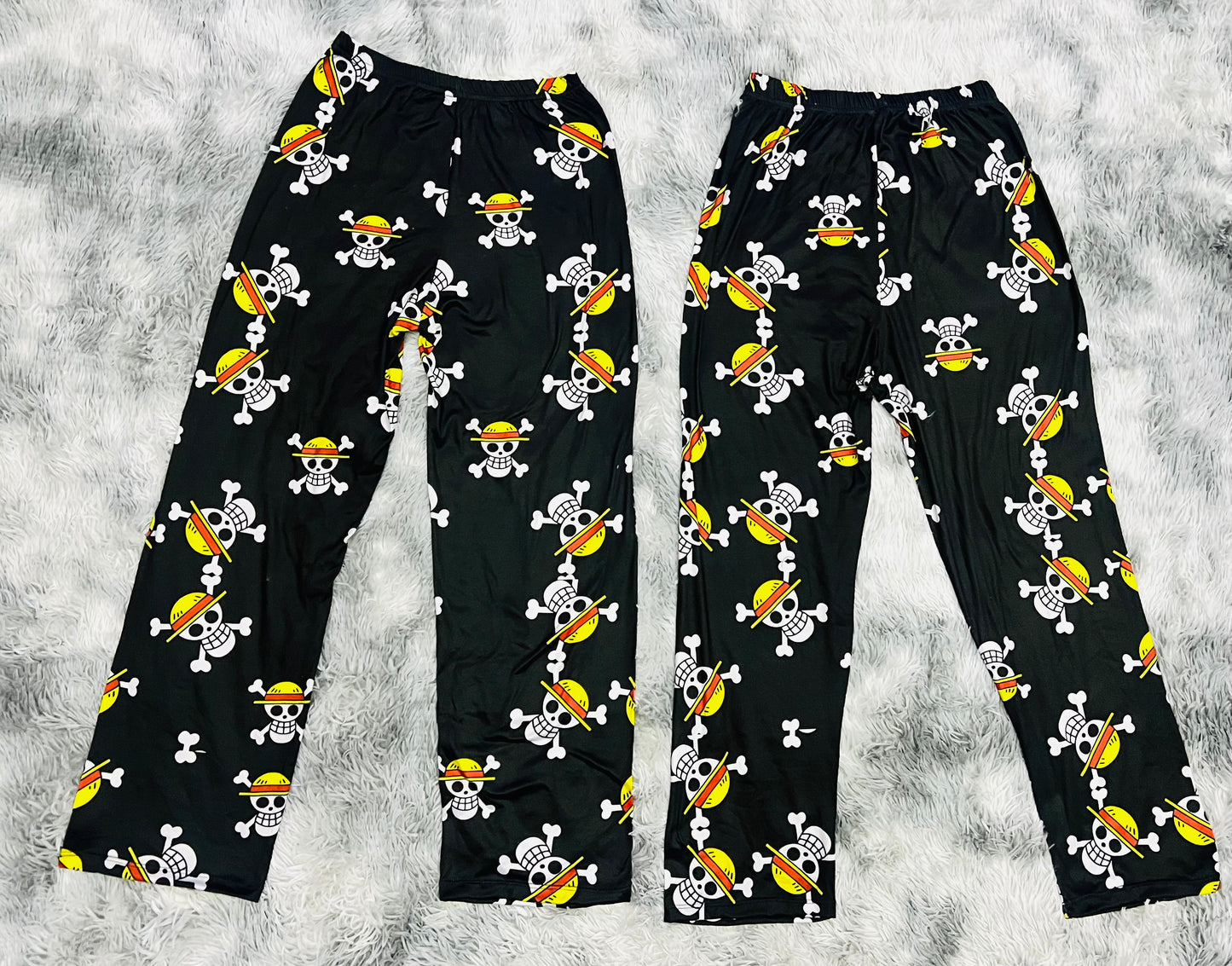 Luffy one piece Plush Pajamas matching set for Couples 🧸💤