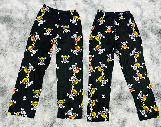 Luffy one piece Plush Pajamas matching set for Couples 🧸💤