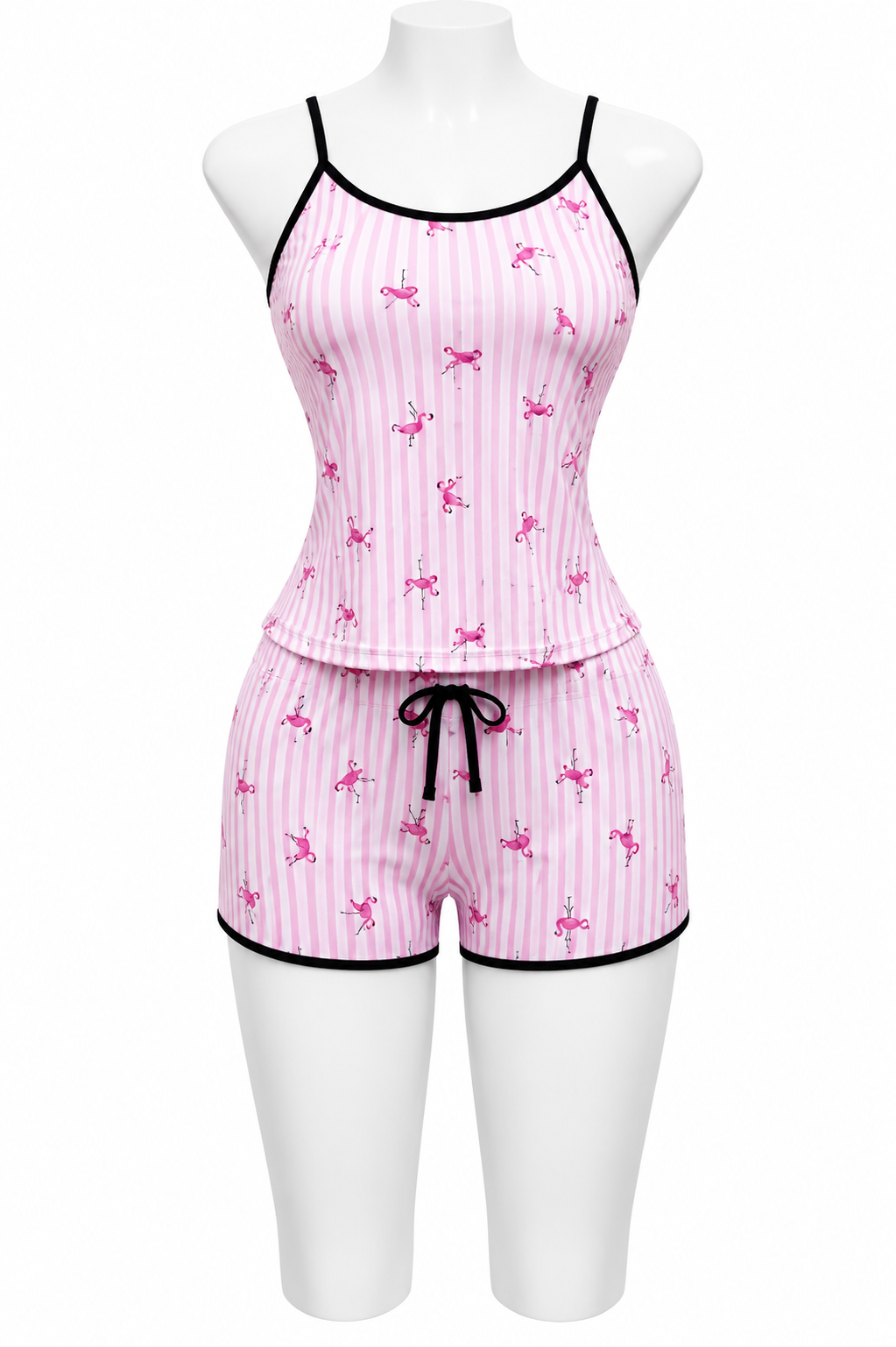 Bows Pink Women's Pajama Set