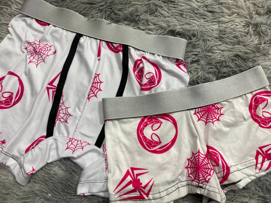 Spider Girl Matching Boxers - Fundies