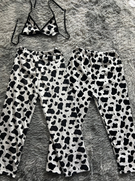 Cow Matching Plushie PJs - Fundies