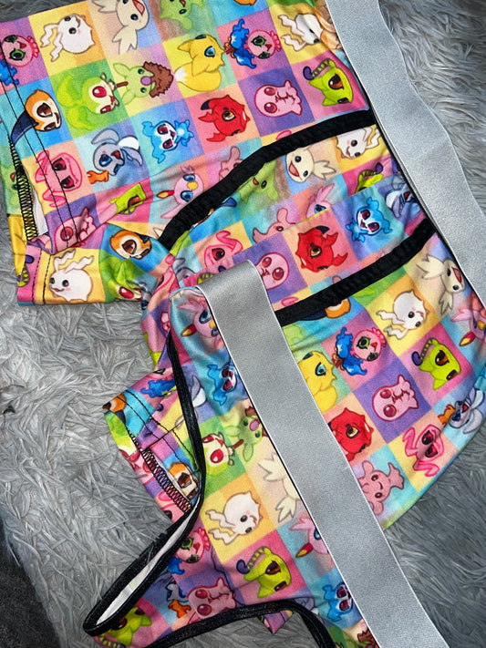 Digimon Duo Boxer One-size With Thong - Fundies