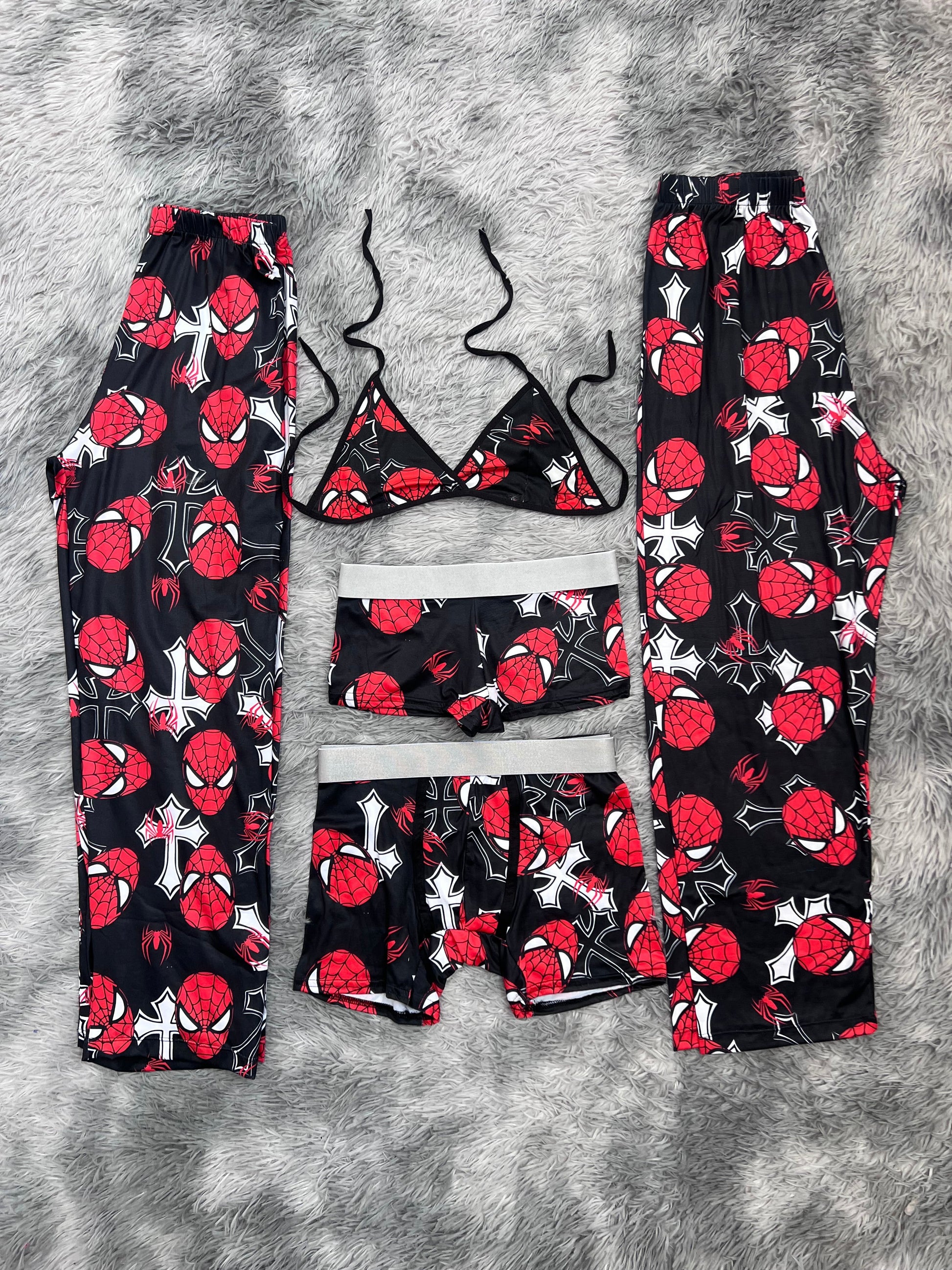 Spider-Man X Cross 5 Piece PJ - Fundies