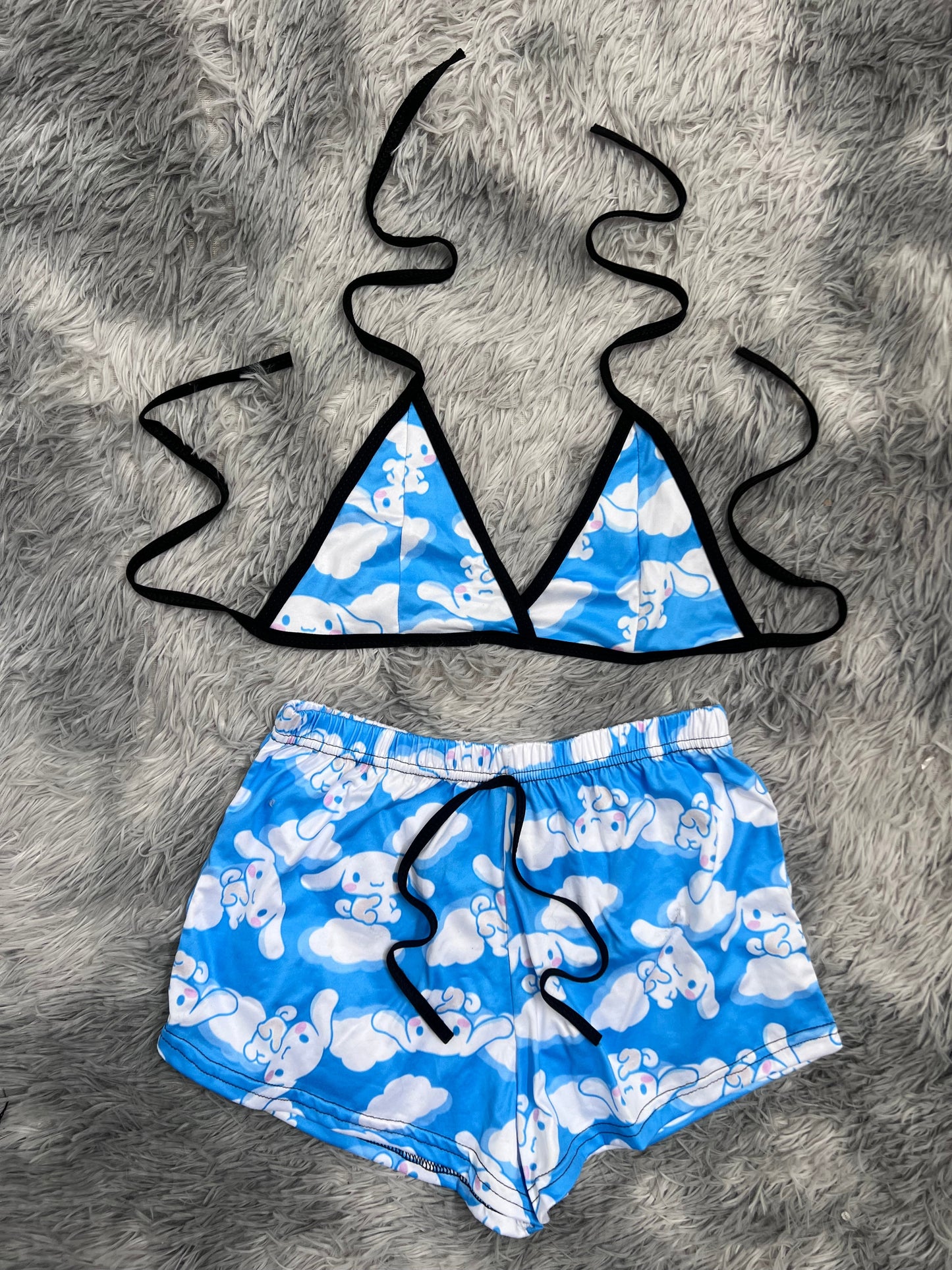 Connamonroll Brush Matching Top & Short - Fundies
