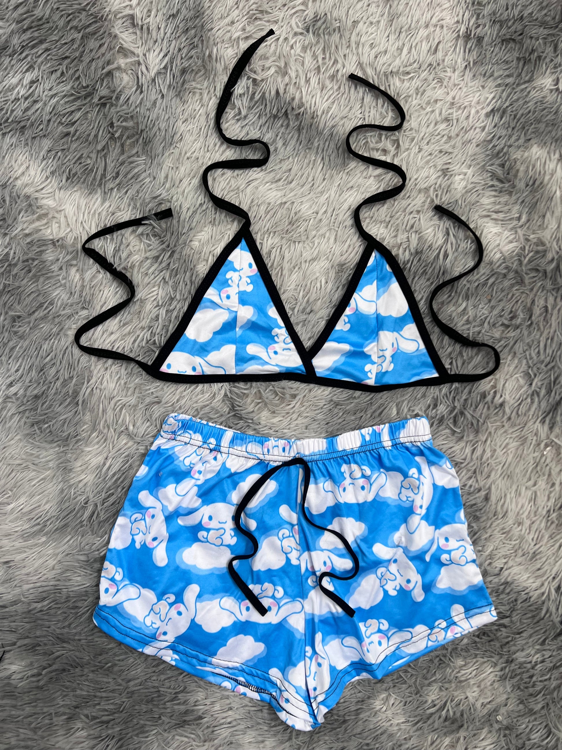 Connamonroll Brush Matching Top & Short - Fundies