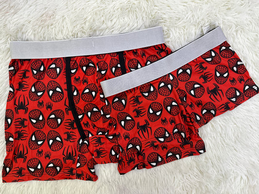 Spiderman couples boxer underwear XL