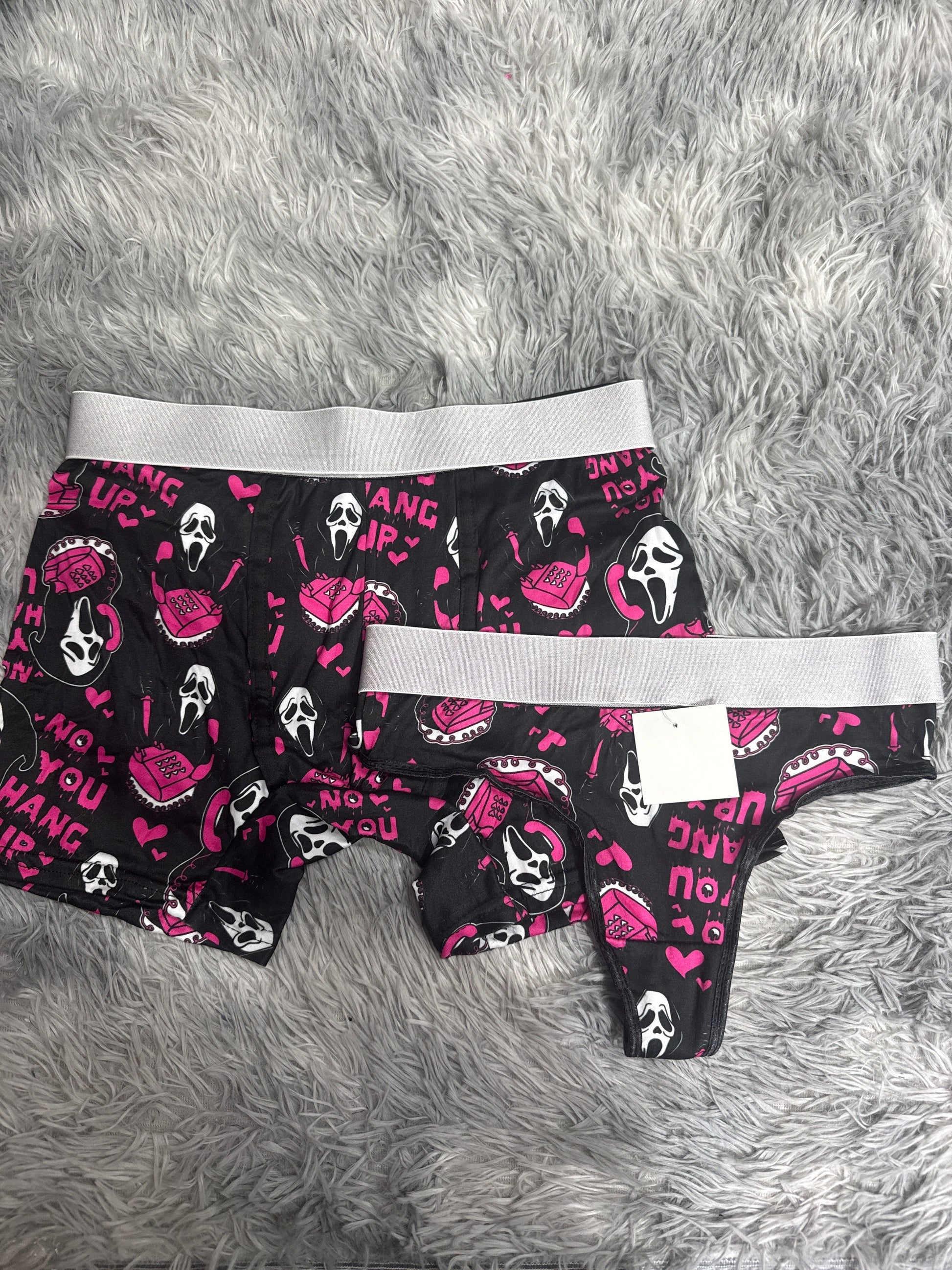 Scream Duo One-size With Thong - Fundies