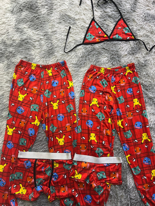 Pokemon 5 Piece PJ - Fundies