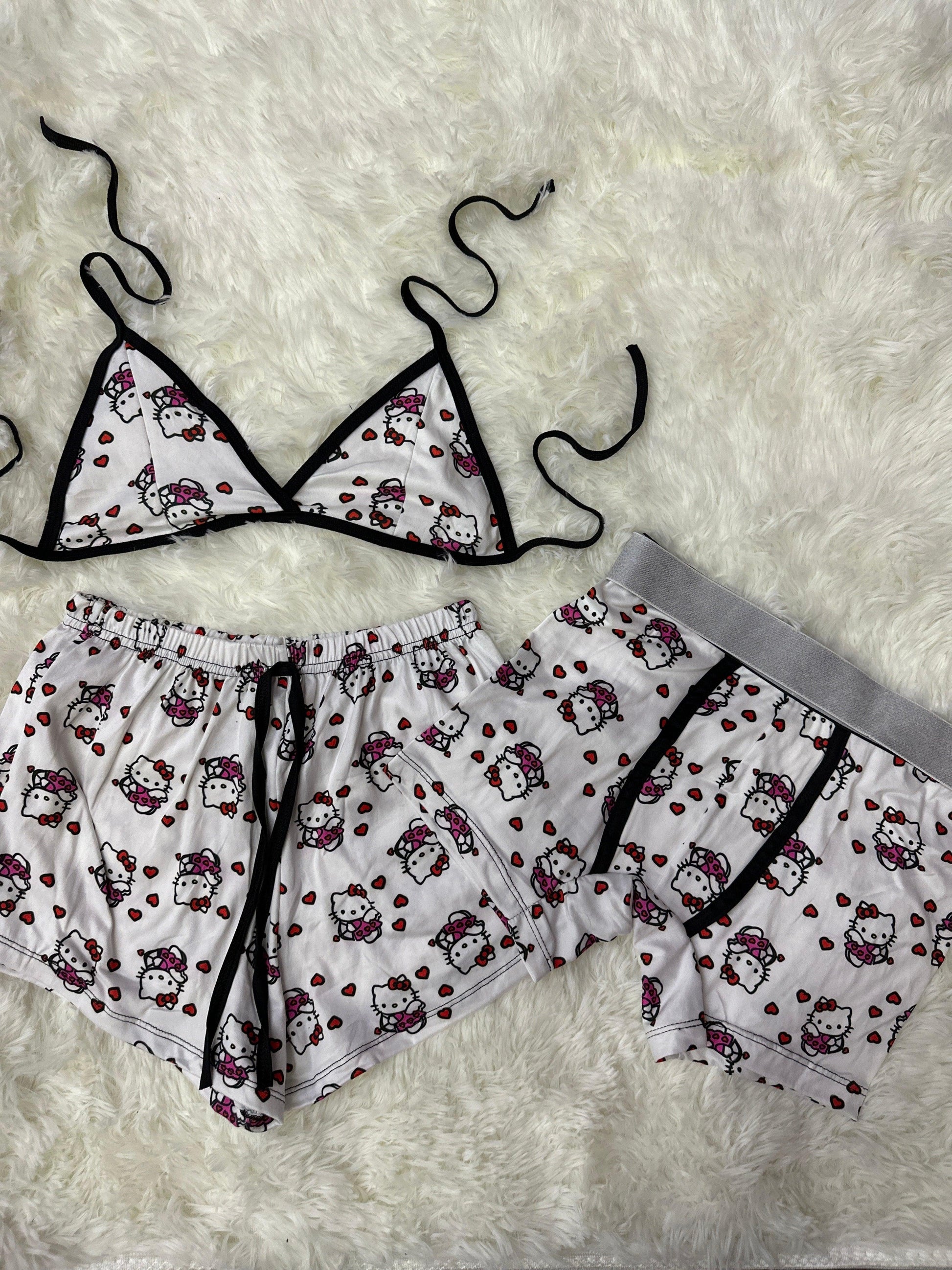 hello kitty cupid Matching shorts and boxers - Fundies