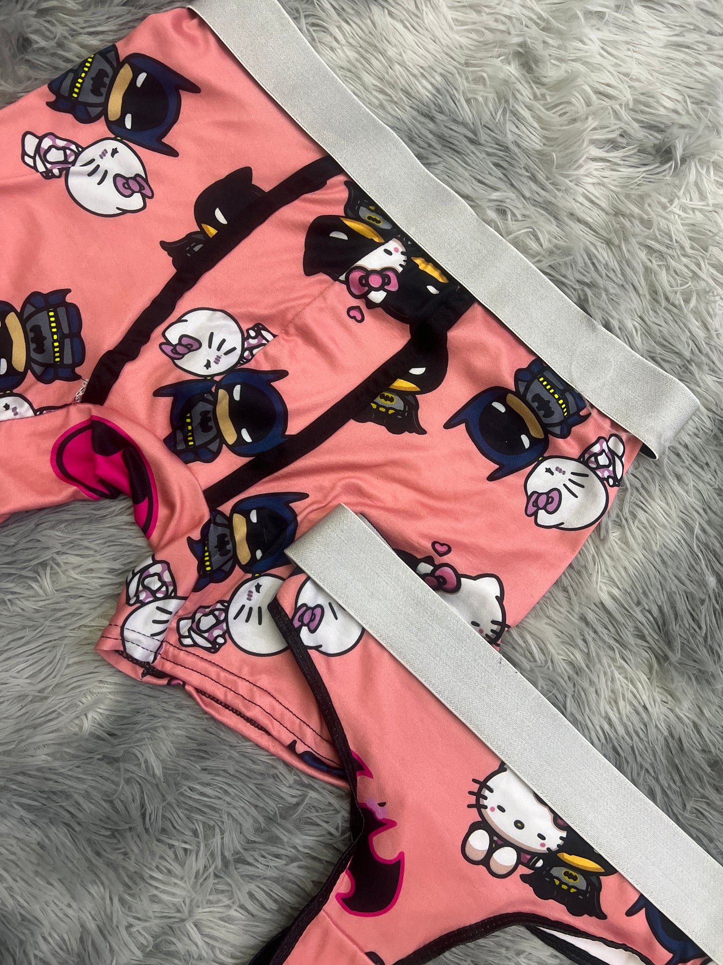 Batman Kitty Couple Undies Set