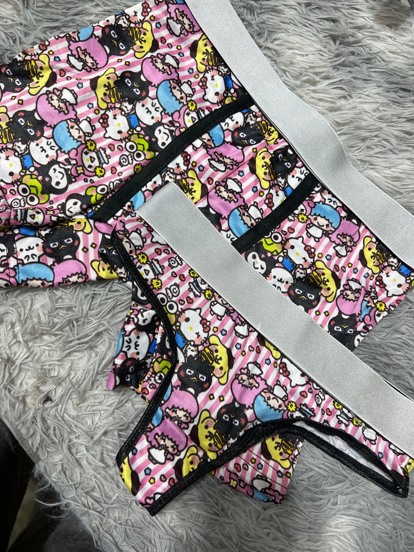 Sanrio Duo One Size With Thong - Fundies