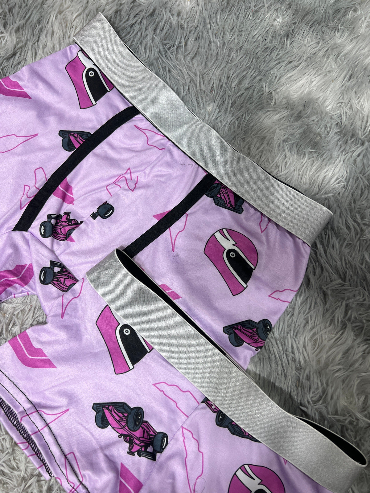 F1 Pink Matching Boxers