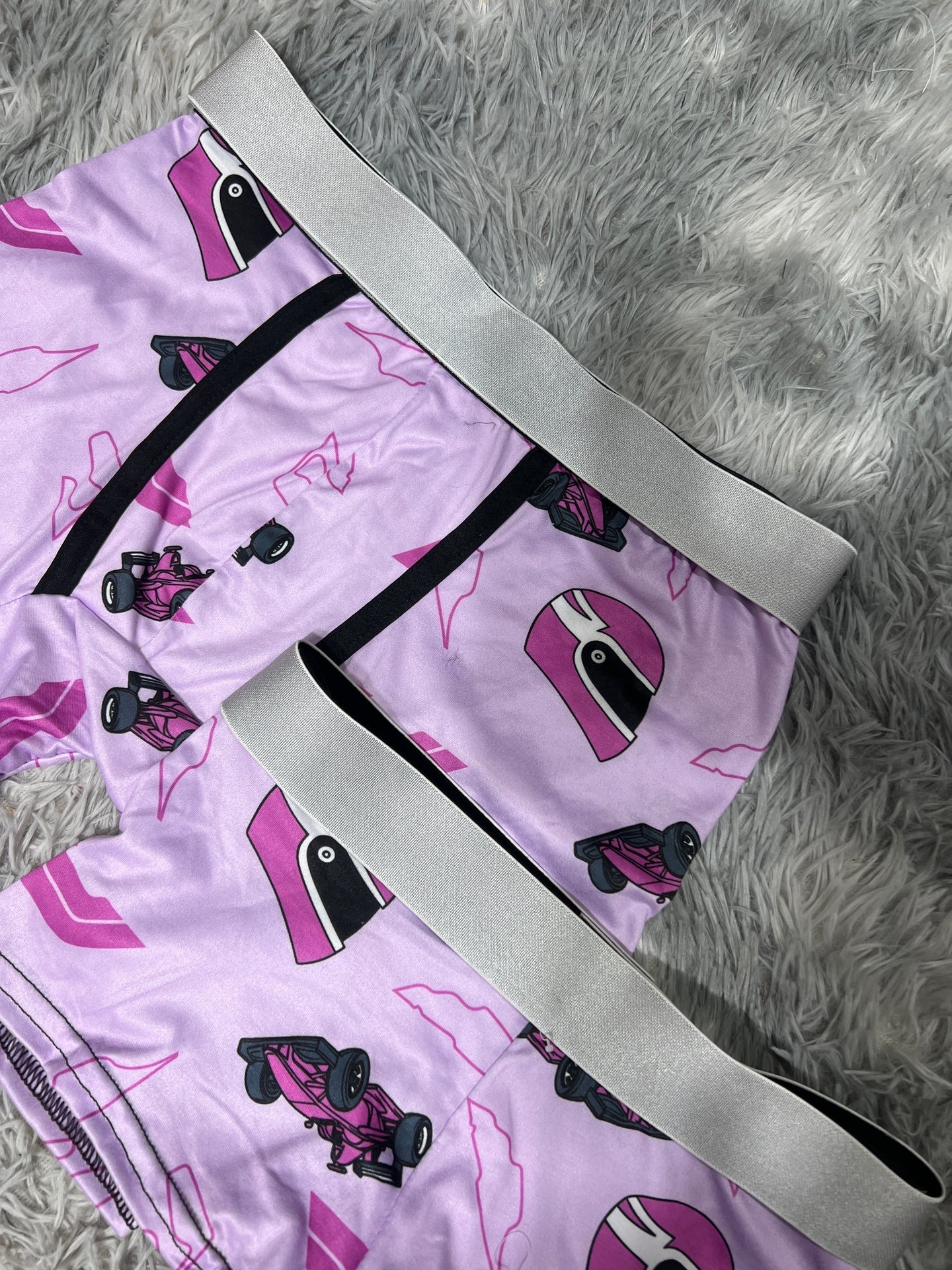 F1 Pink Matching Boxers - Fundies