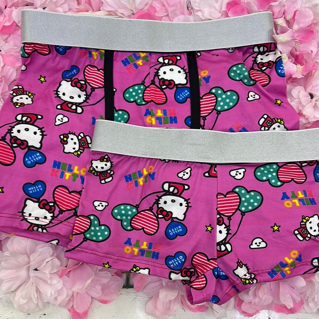 hello kitty balloons matching couples boxer underwear - Fundies