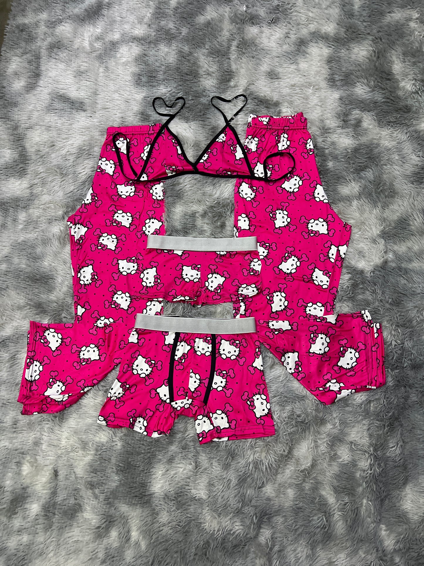Hello kitty pink 5 pcs pajama duo