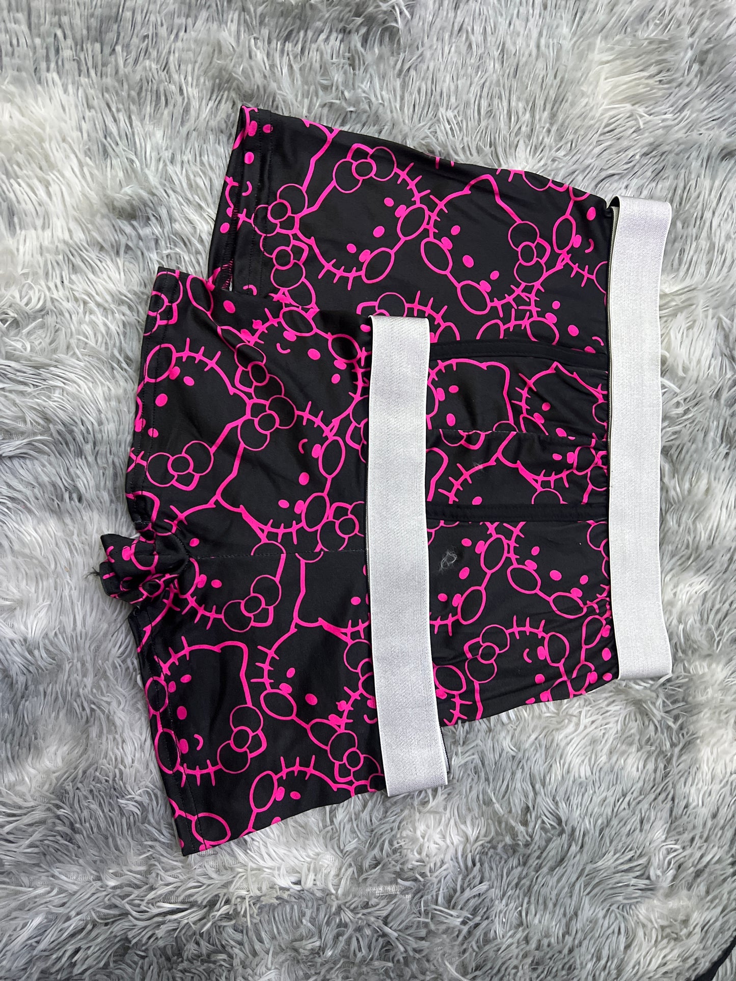 hello kitty pink black matching couples boxer underwear