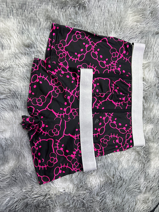 hello kitty pink black matching couples boxer underwear