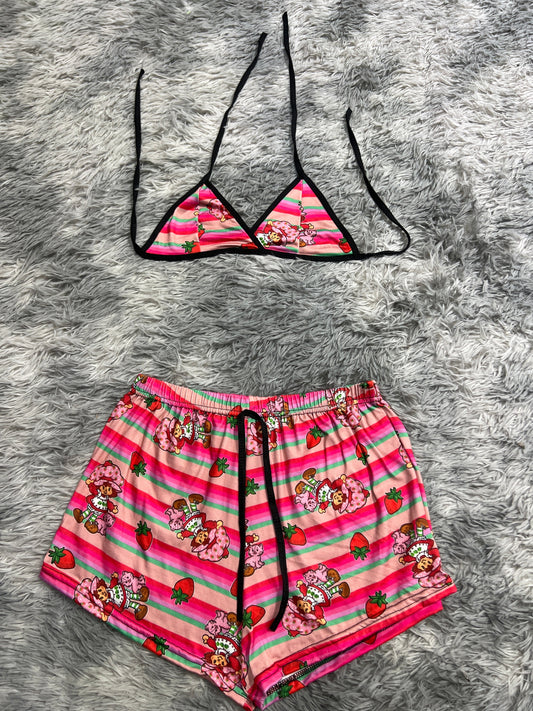 Strawberry Shortcake Colorida Matching Top & Short - Fundies